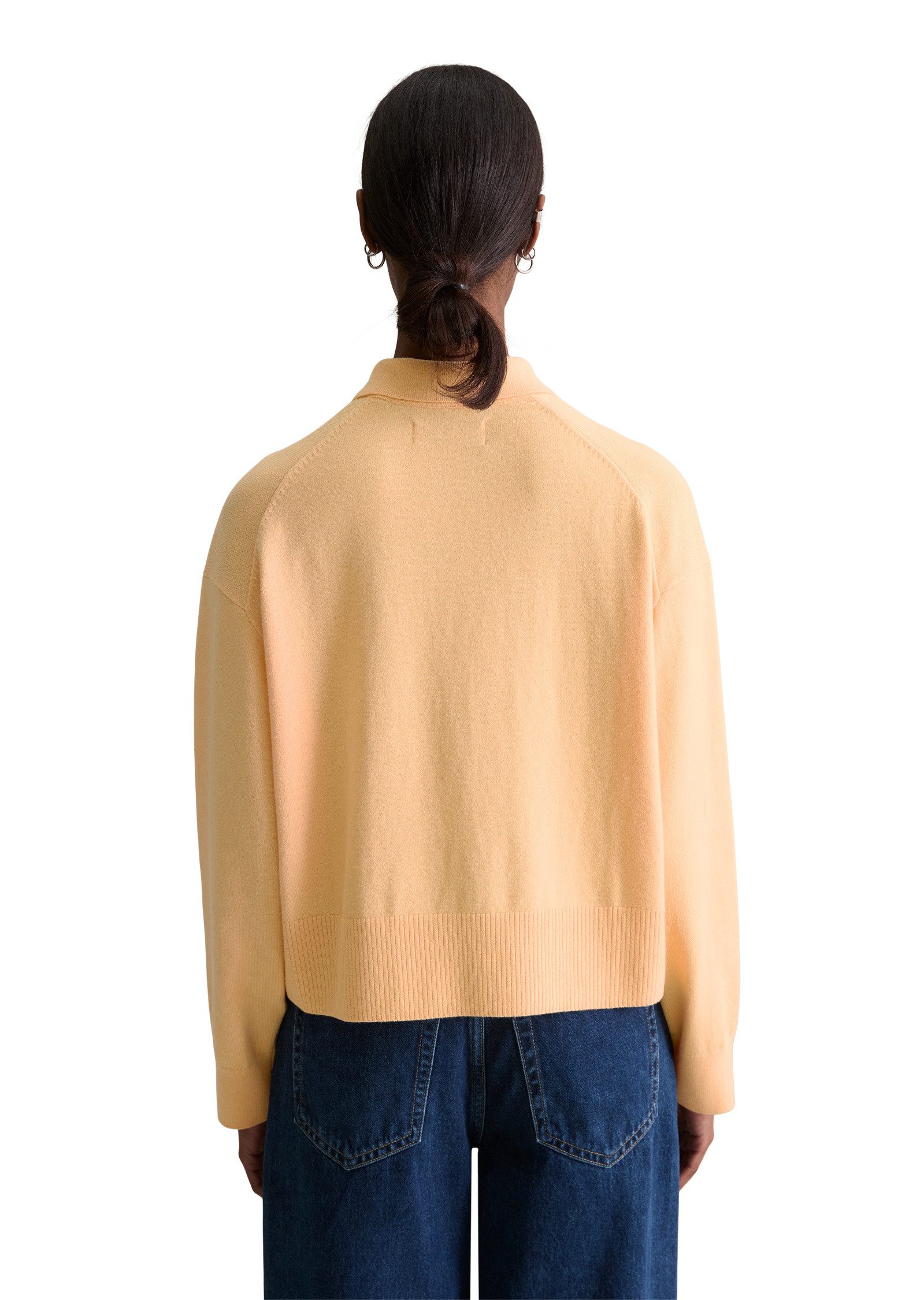 Marc O'Polo DENIM Strickpullover aus Soft Cotton Stretch