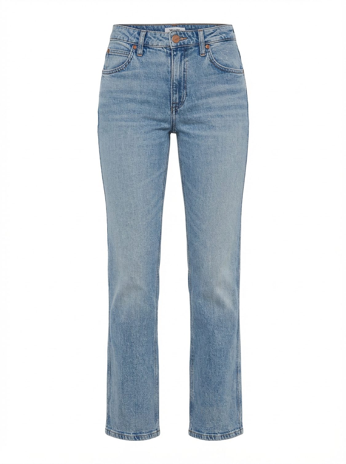 Wrangler Straight-Jeans reguläre, gerade Beinform - SUNSET FROSTY SILVER