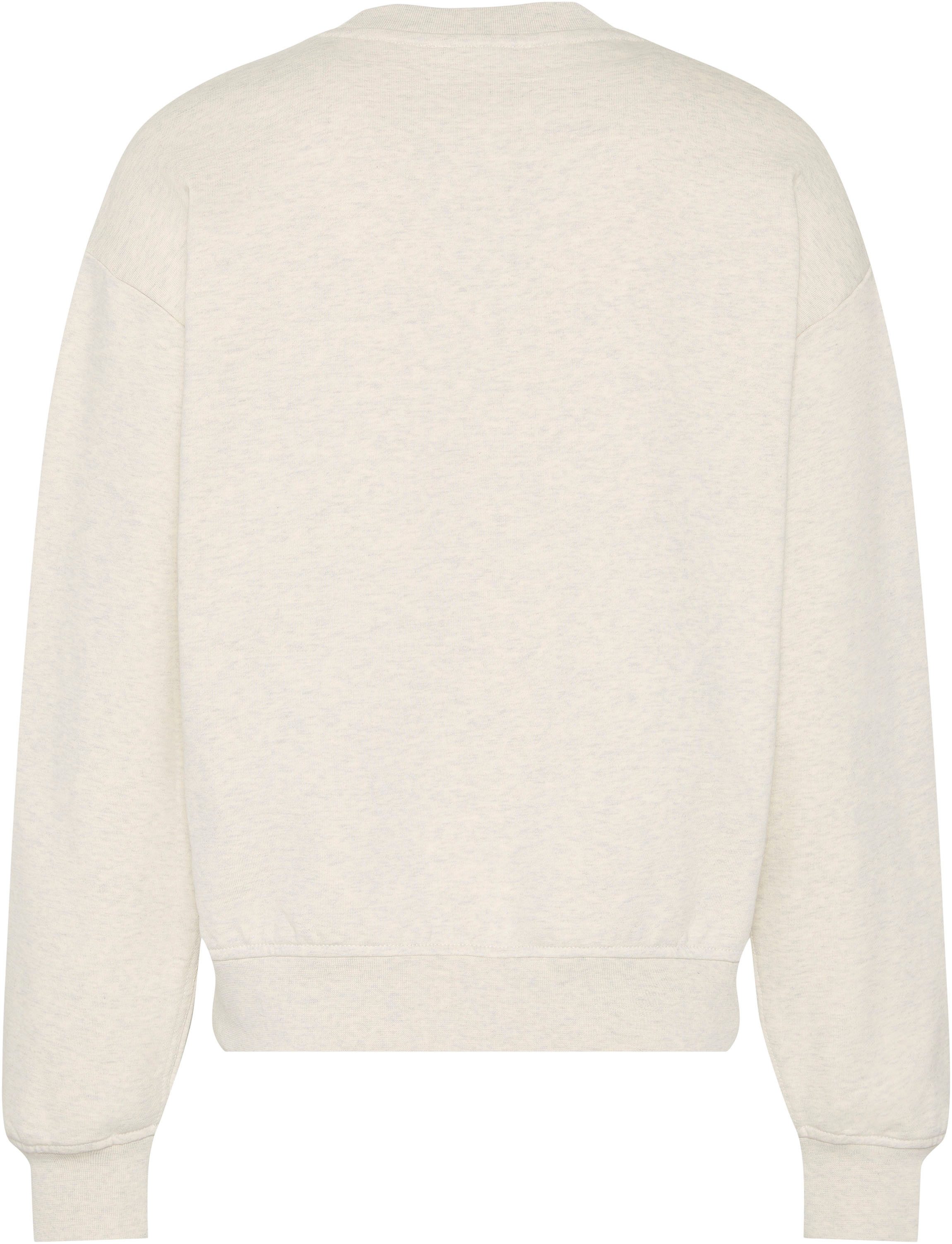 Calvin Klein Jeans Sweater EMBOSSED MONOLOGO Regular fit mit Rundhalsausschnitt