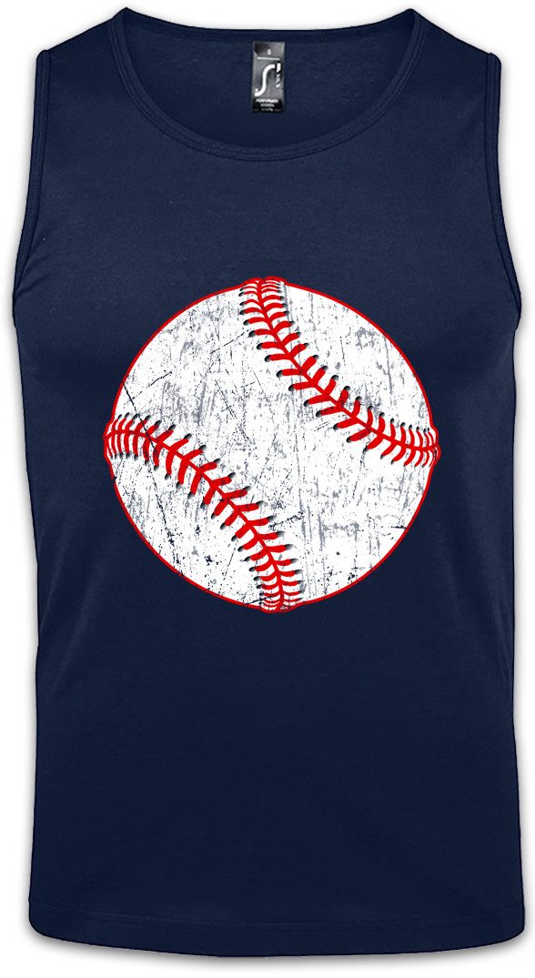 Tanktop Baseball I Ärmelloses T-Shirt Player Sport Passion Love Addiction