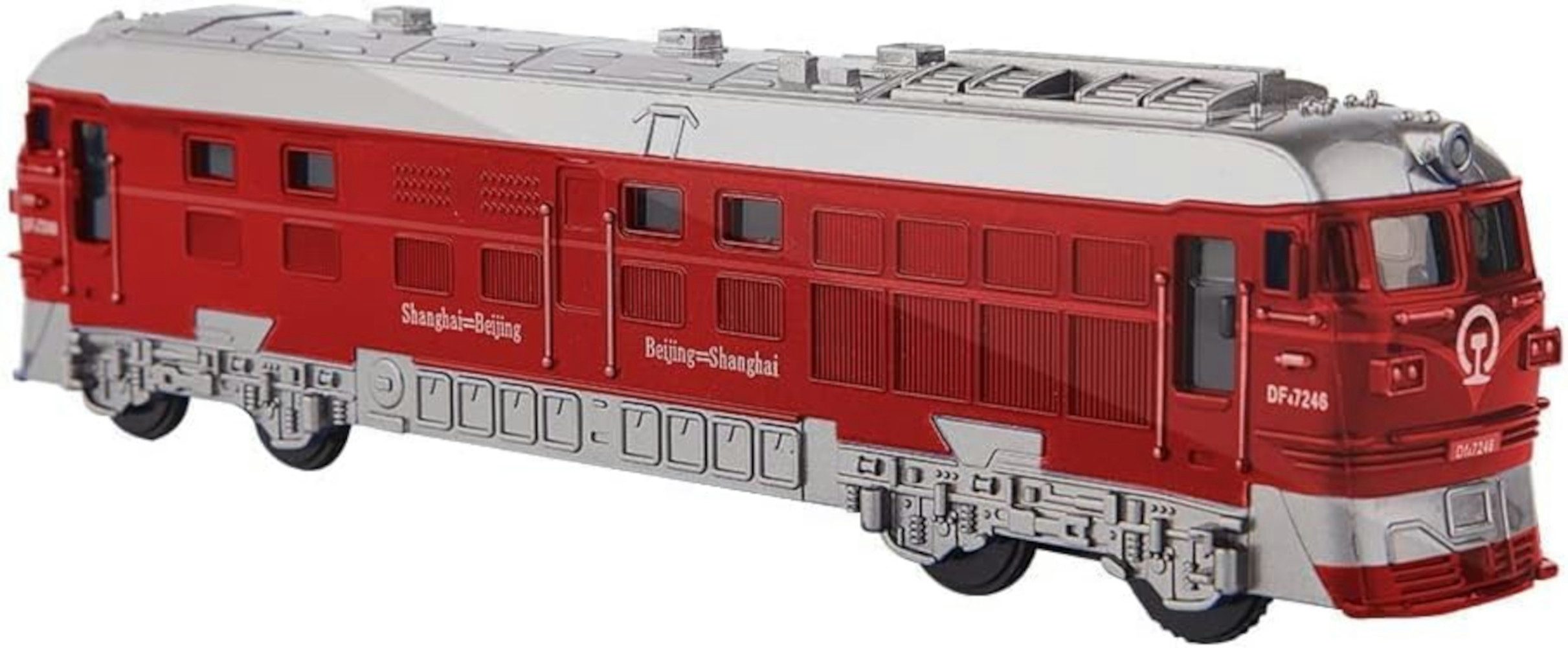 UE Stock Spielzeugeisenbahn-Lokomotive Kinder Eisenbahnspielzeug Spielzeugeisenbahn Lokomotive - Rot