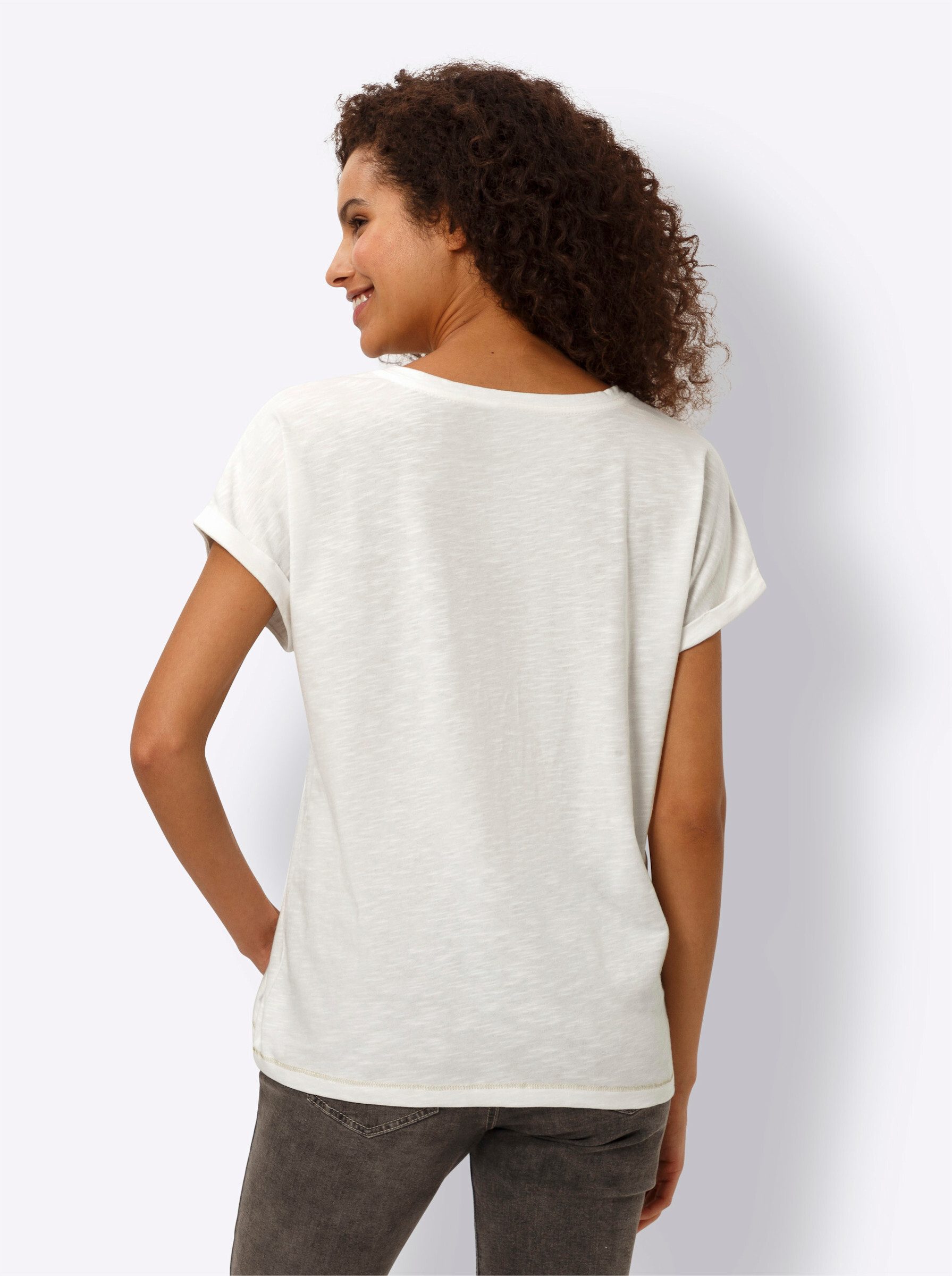 heine T-Shirt Rundhalsshirt . günstig online kaufen