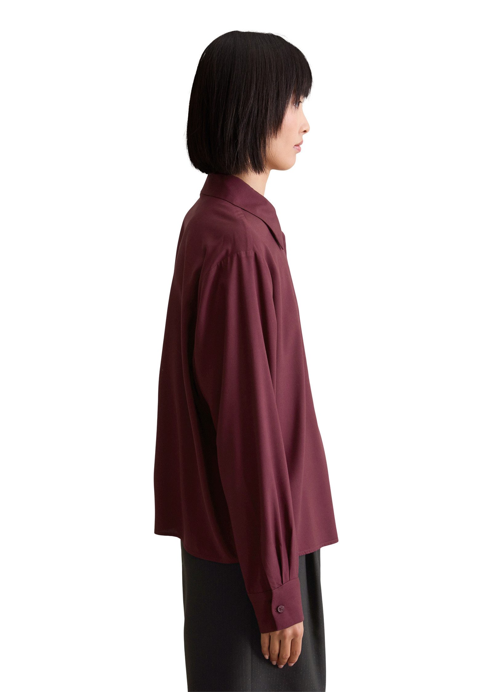 Marc O'Polo DENIM Langarmbluse aus LENZING™ ECOVERO™ günstig online kaufen