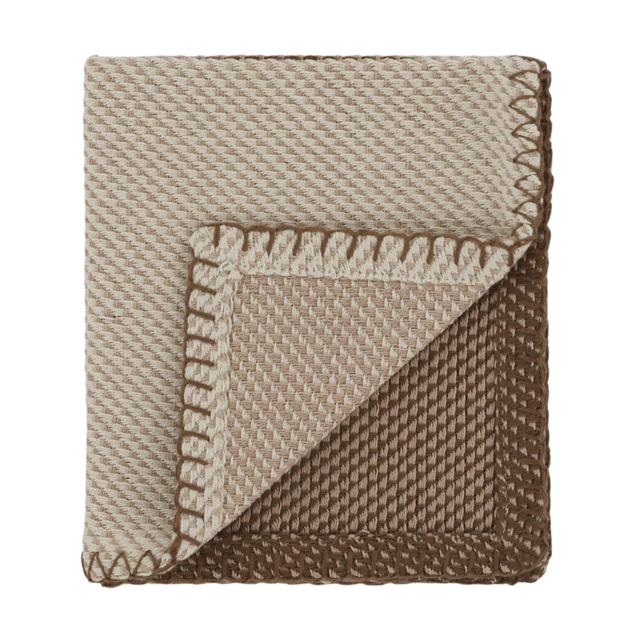 Chic Antique Topflappen Chic Antique Aix Spültuch Latte & Mokka jacquardgewebt