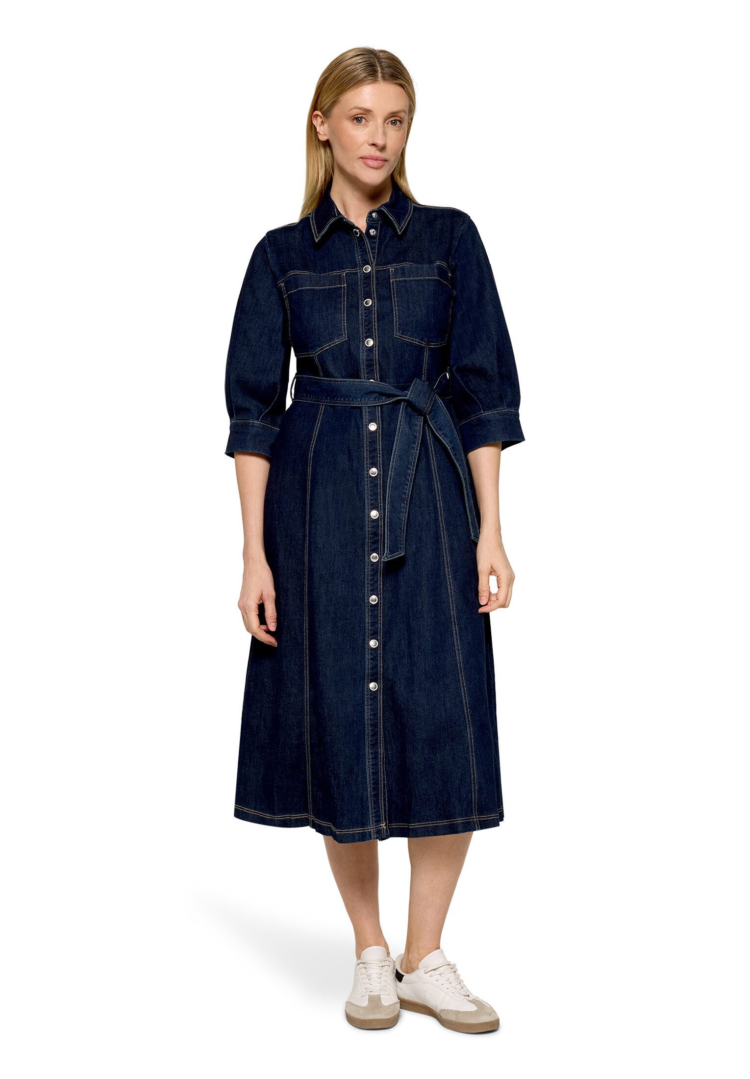 Betty Barclay Hemdblusenkleid Damen mit Knopfleiste