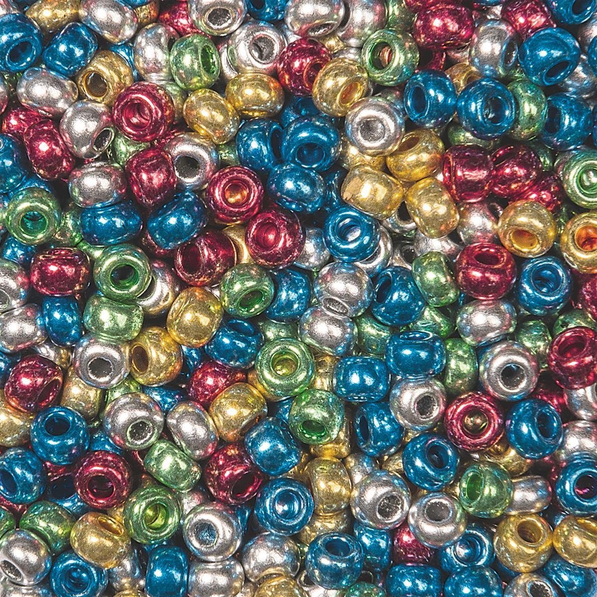 Knorr Prandell Bastelperlen KNORR prandell 213105974 Bö.Roc.2,5mm metallic