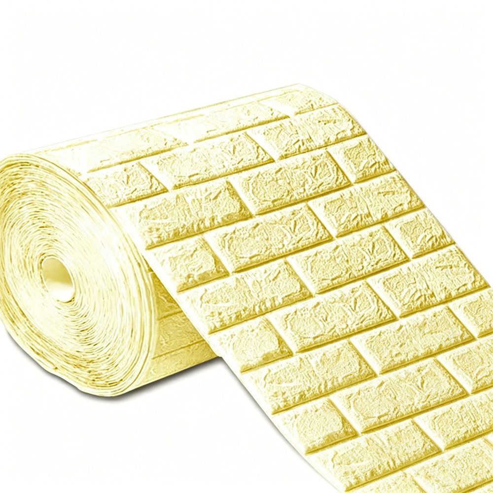Agger 3D Wandpaneel 3D Wandpaneele Wandverkleidung Selbstklebend Tapeten Steinoptik, 300*50cm Wasserdicht Wandtapete Küchenrückwand