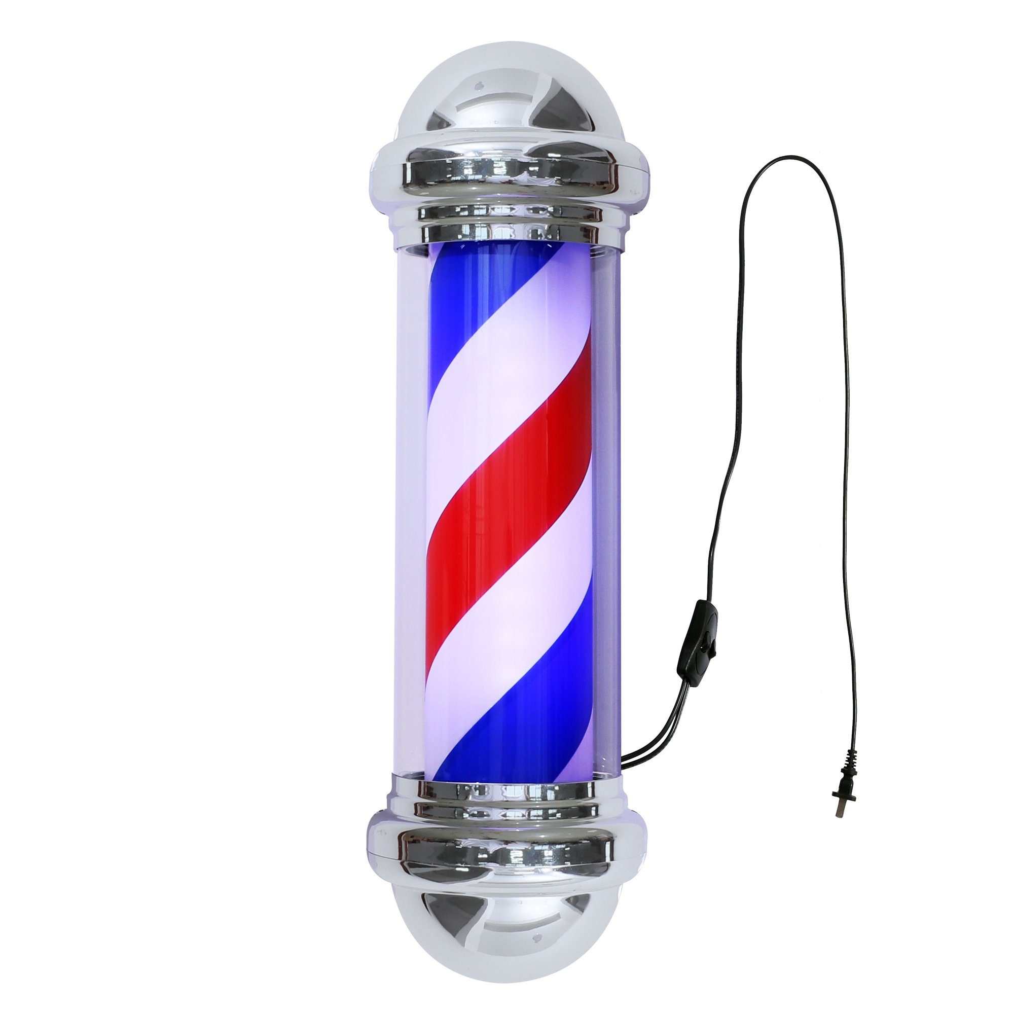 Barberpub Außen-Stehlampe Barberpub Barber-Pole Barbierstab L016B, LED fest günstig online kaufen