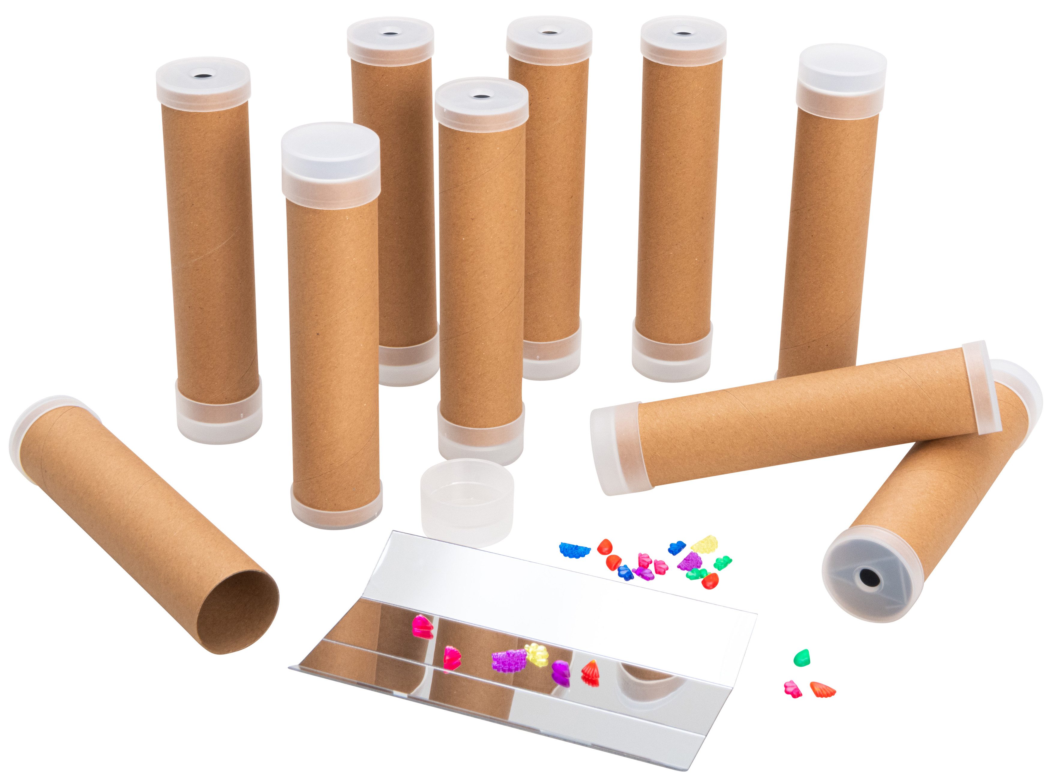 Betzold Bastelnaturmaterial Kaleidoskop-Bastelset - Kreatives Gestalten Kindergeburtstag