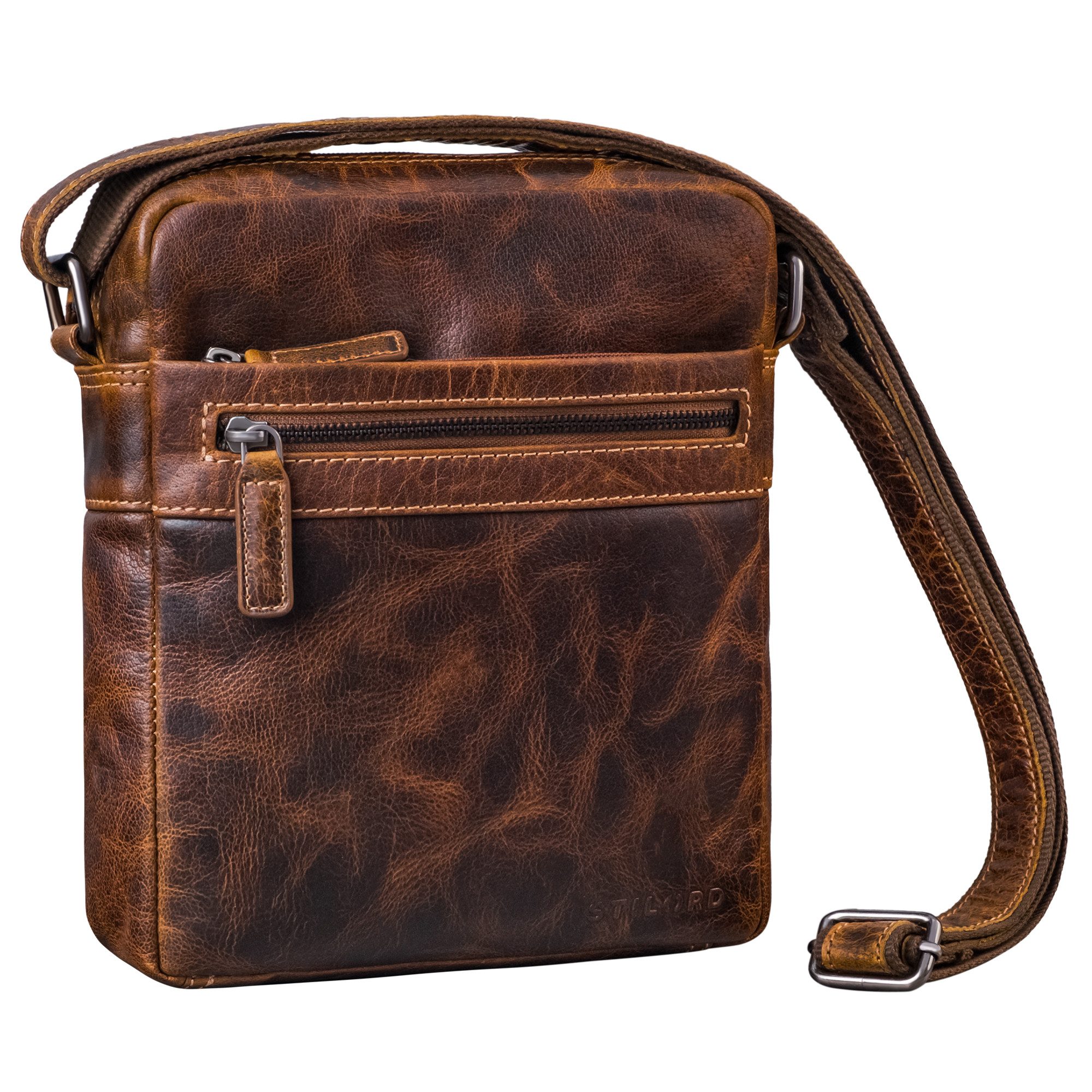 STILORD Schultertasche "Oli" Umhängetasche Herren Leder günstig online kaufen