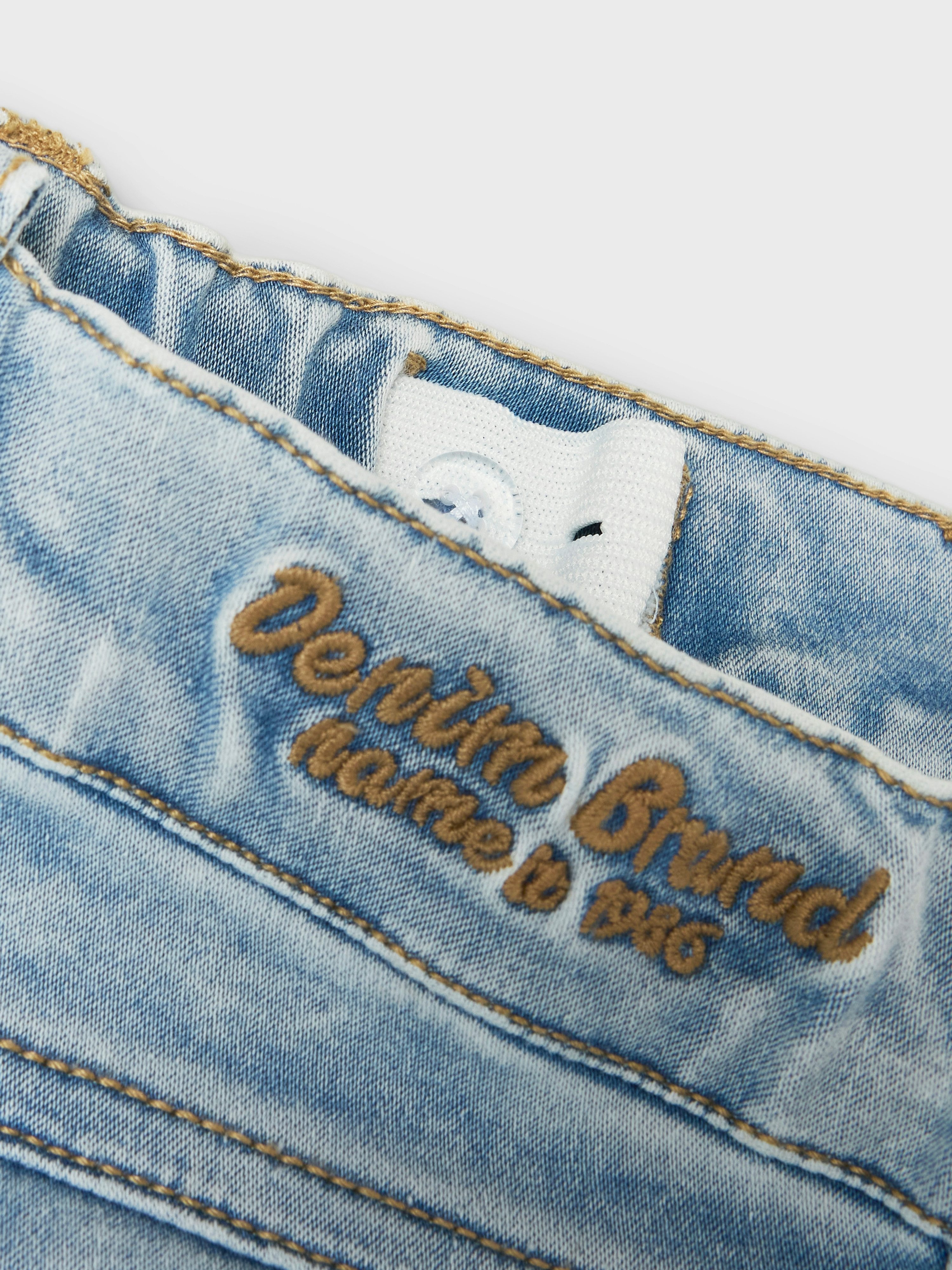 Name It Jeansshorts NKMTHEO XSL DNM L SHORTS 6622-CL NOOS Viskosemischung, Stretch