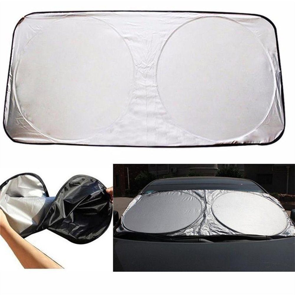 Zubehör Abdeckung Rutaqian Auto Autosonnenschutz Hitzeschutz UV-Schutz Frontfenster Sonnenschutz