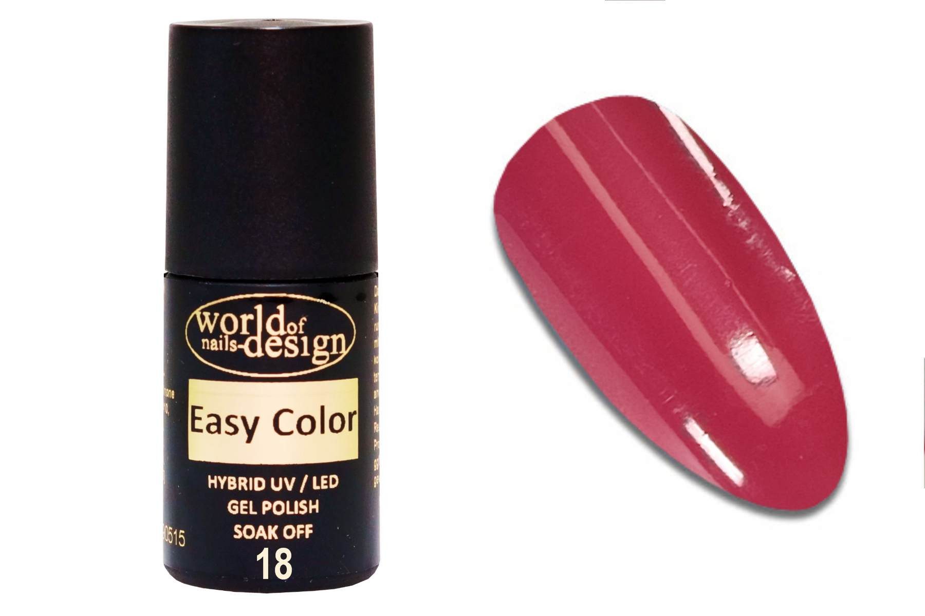 UV-Gel LED / UV Hybridlack "One Step" viele Farben 6 ml