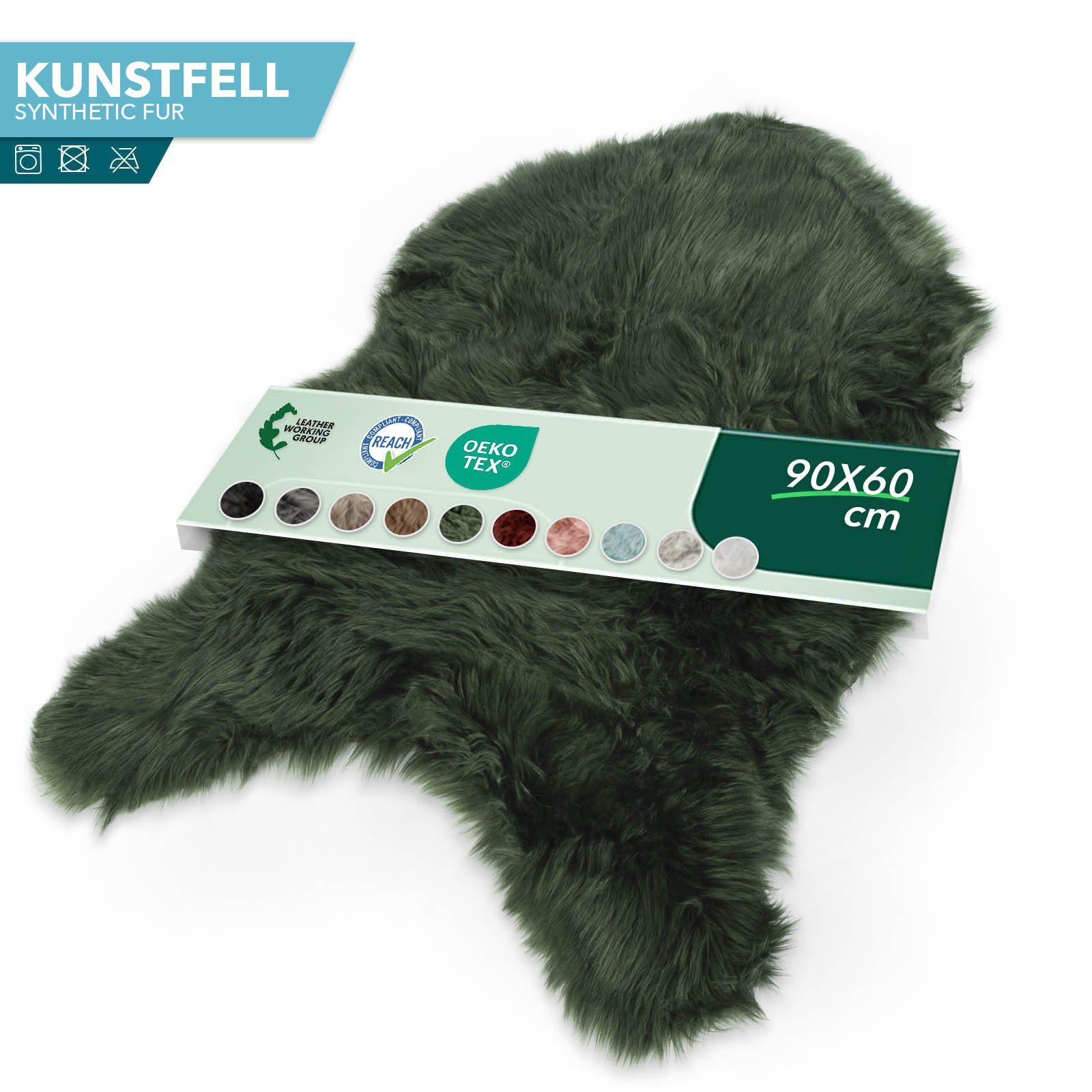 Karat Fellteppich Kunstfell Nelly, Kuschelig