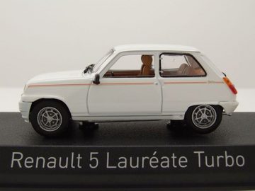 Norev Modellauto Renault 5 Laureate Turbo 1985 weiß Modellauto 1:43 Norev, Maßstab 1:43
