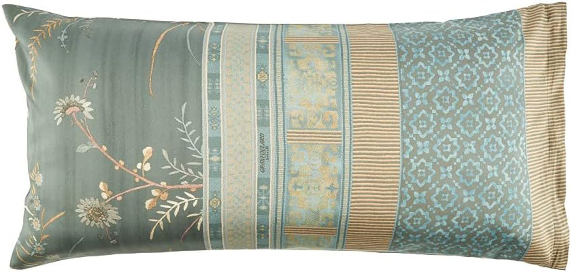 Bassetti Kissenbezug Bassetti Mako Satin Kissenbezug Paradise G2 40x80 cm, (1 Stück)