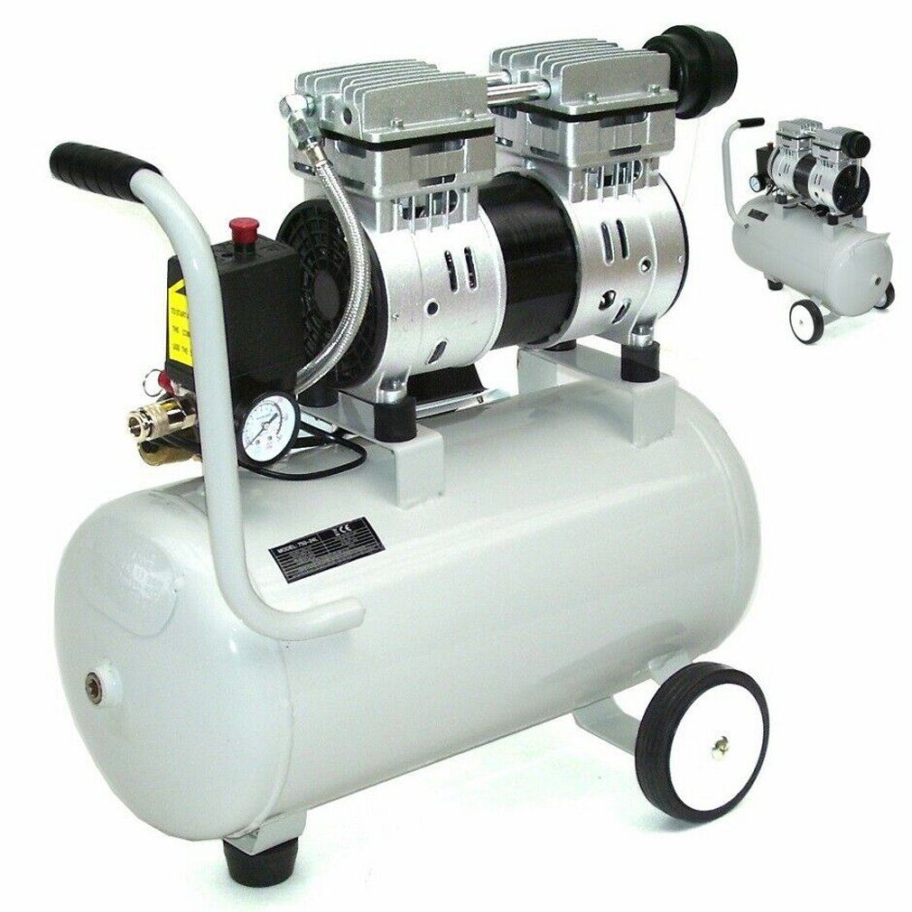 Kompressor Flüster Kompressor ölfrei 40294 Luftkompressor 24L Kessel 750W 64dB