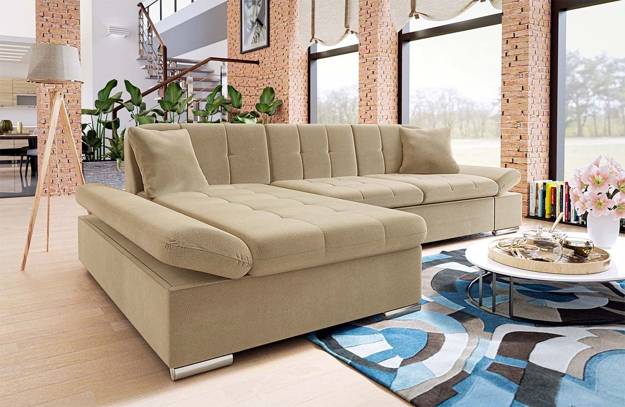 MIRJAN24 Ecksofa Malwi Premium, mit Schlaffunktion günstig online kaufen