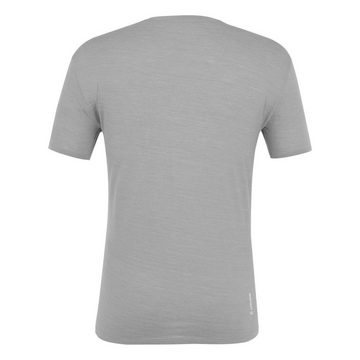 Salewa T-Shirt Salewa M Pure Logo Pocket Alpine Merino T-shirt