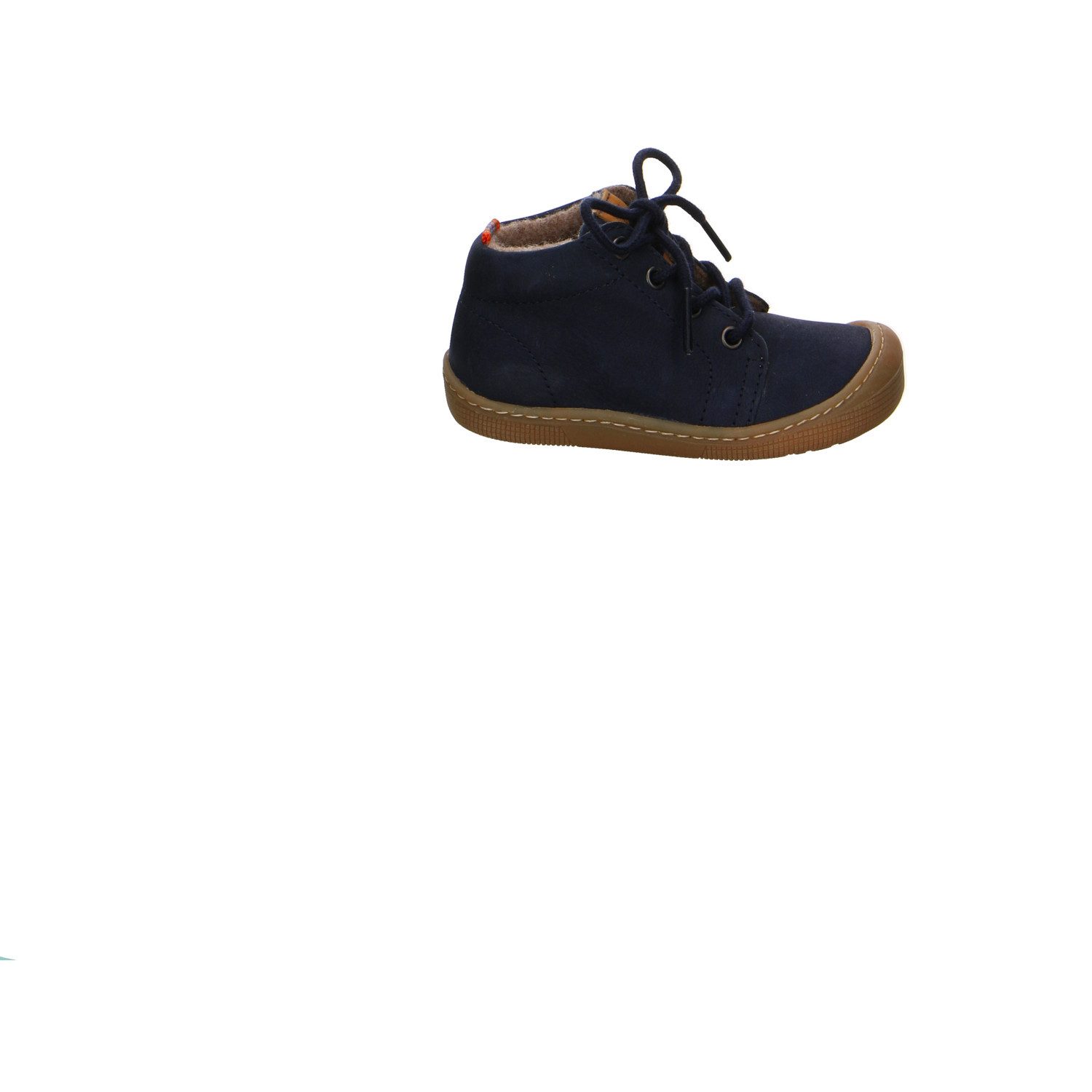 KOEL Koel Nubuk Schnürstiefel Winter Jungen blau Winterstiefelette