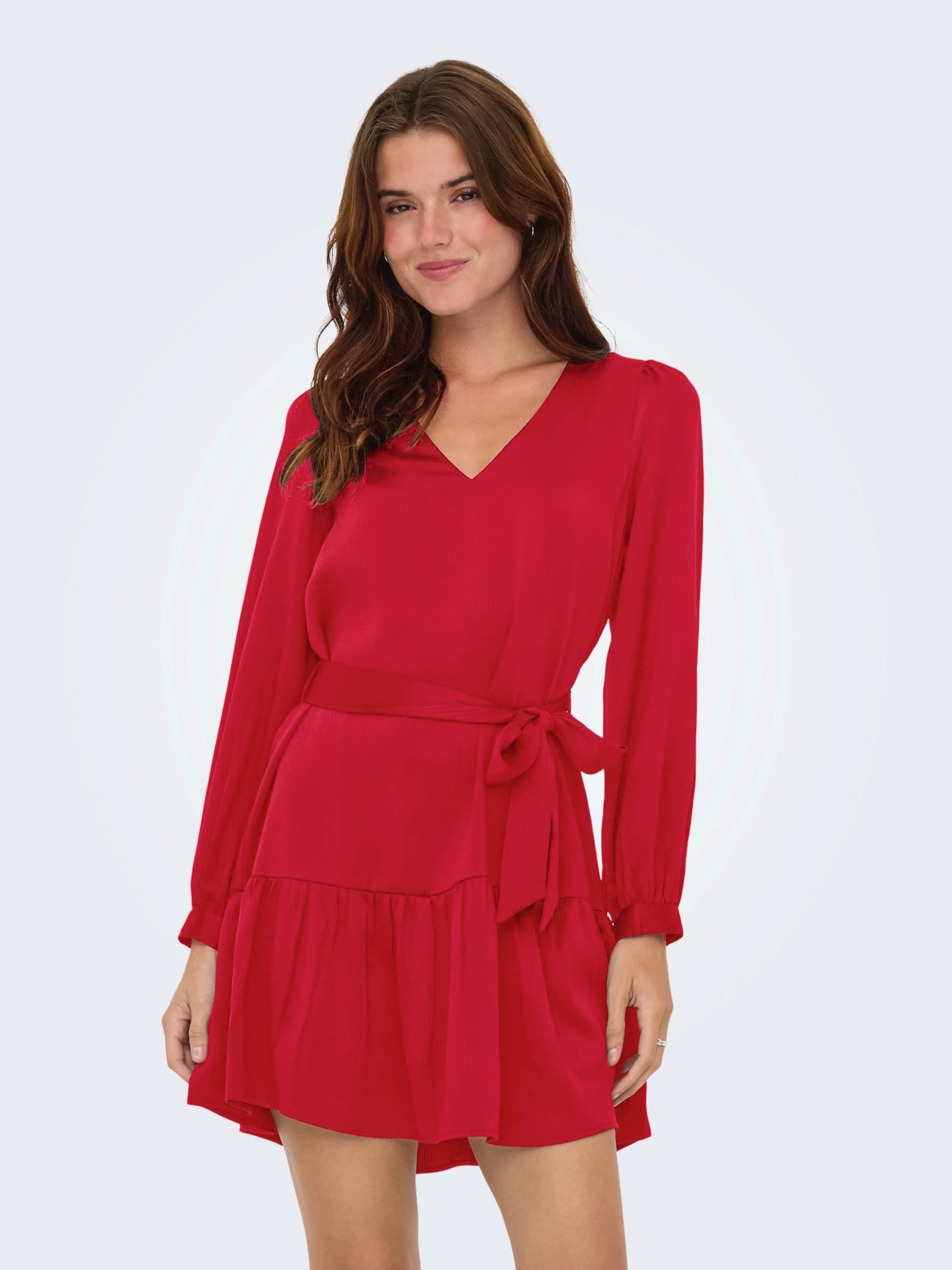 ONLY Minikleid ONLNEew Alena (1-tlg) Drapiert/gerafft