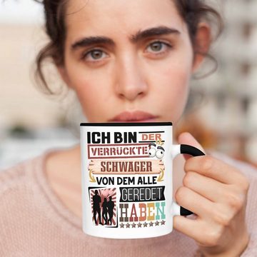 Trendation Tasse Schwager Tasse Geschenk Spruch Lustig Geschenkidee für Schwager Geburt