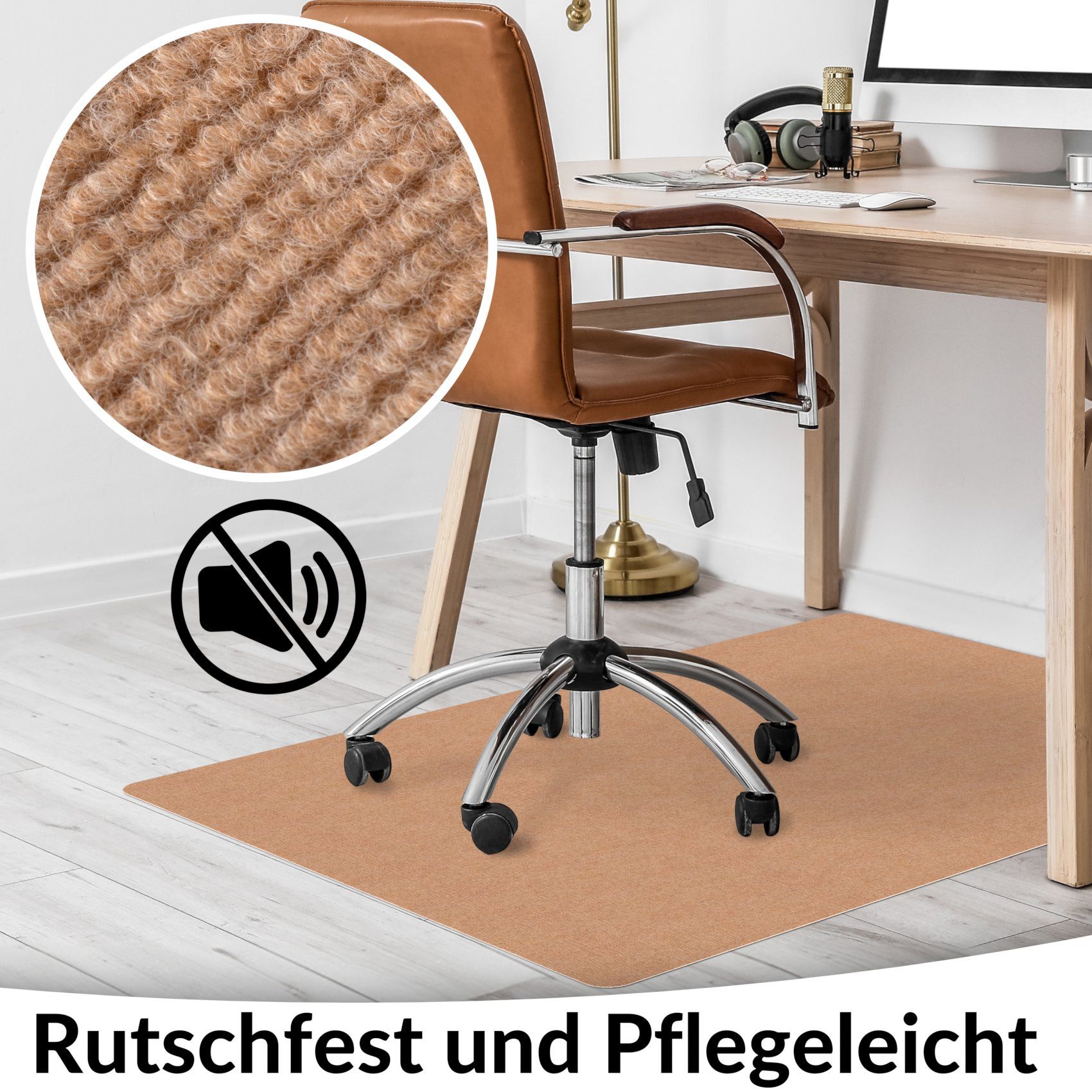 ANRO Bodenschutzmatte NEMESIS Bürostuhl Matte Teppich günstig online kaufen