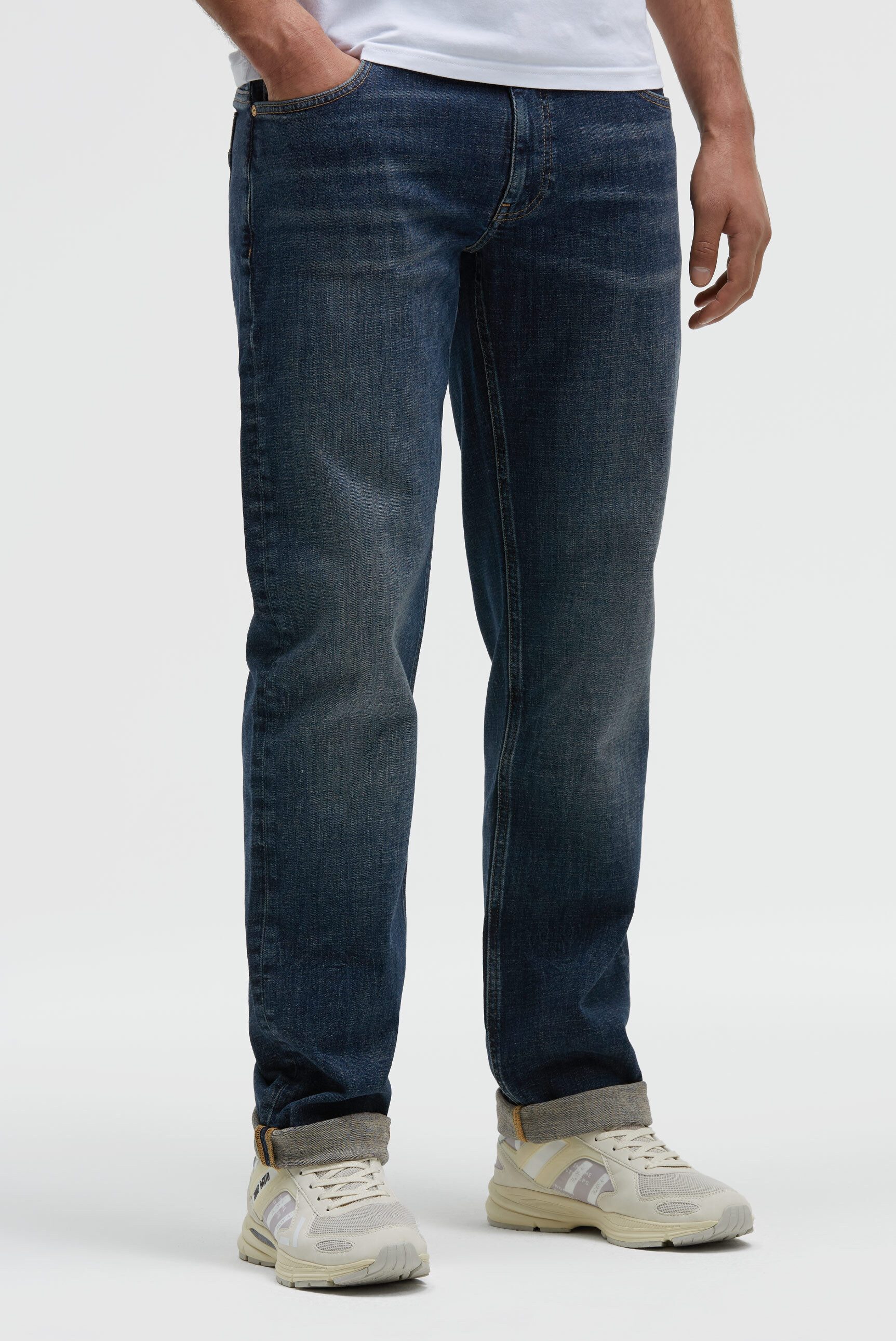 CAMP DAVID Comfort-fit-Jeans mit zwei Leibhöhen