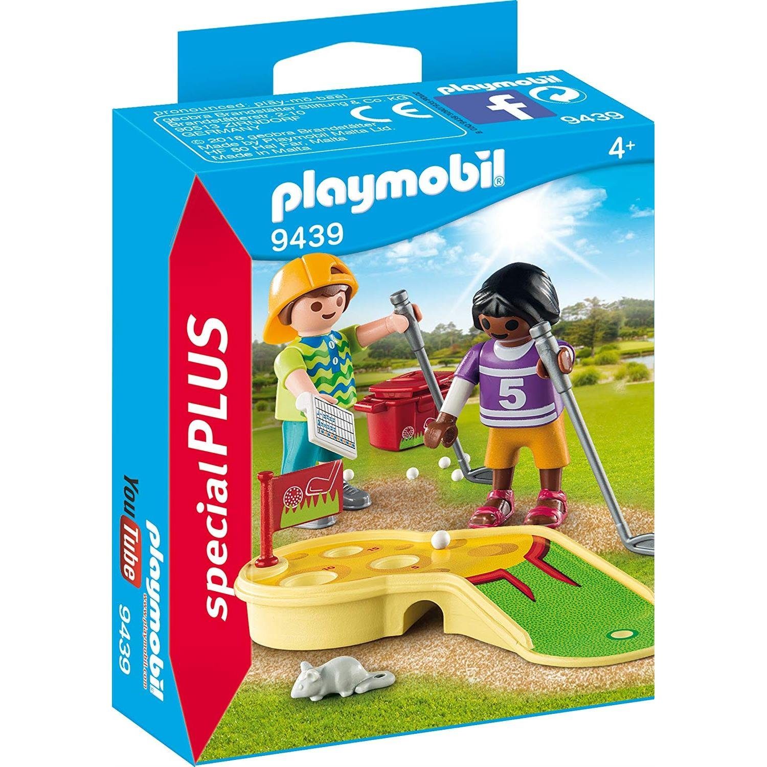 Playmobil® 9439 Kinder beim Minigolfspiel Konstruktions-Spielset günstig online kaufen