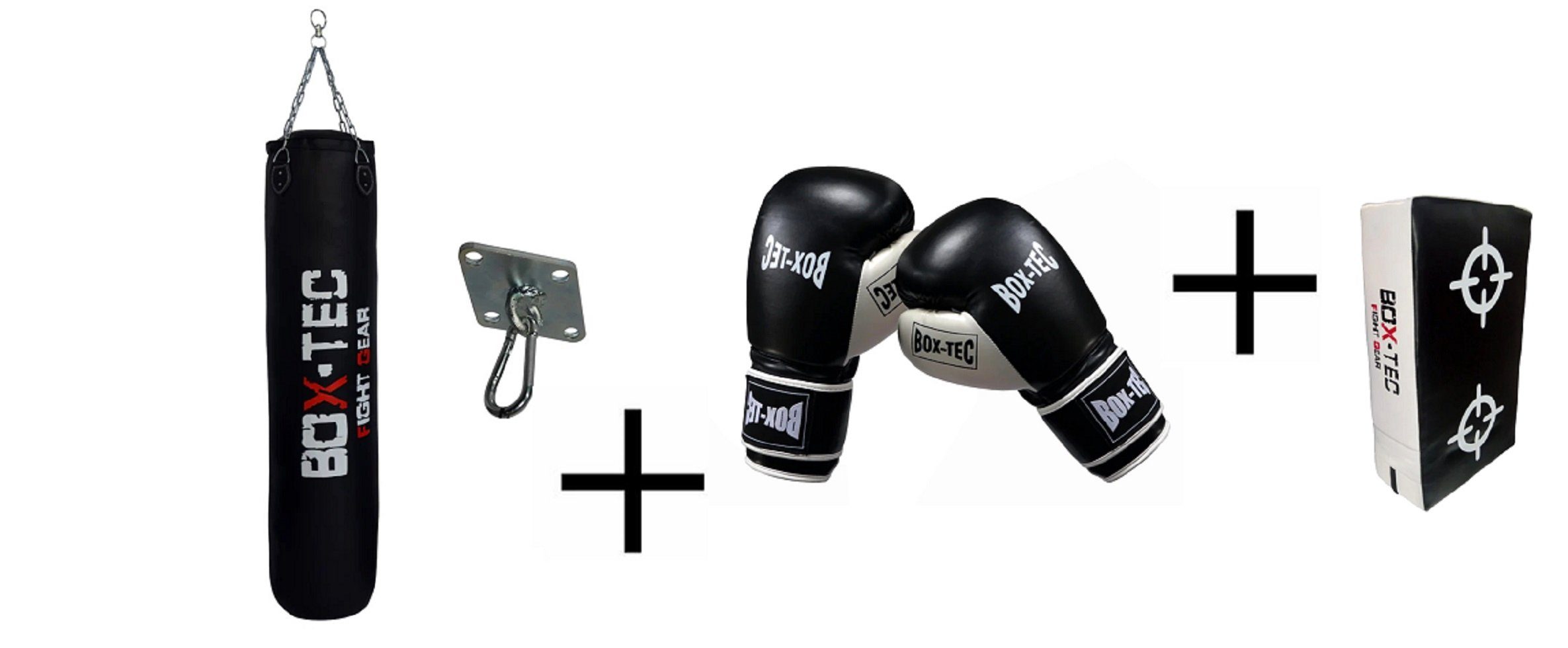 Trendy Sport Boxhandschuhe Boxausrüstung: Boxsack mit Deckenhalterung +  Boxhandschuhe + Kick-Pad
