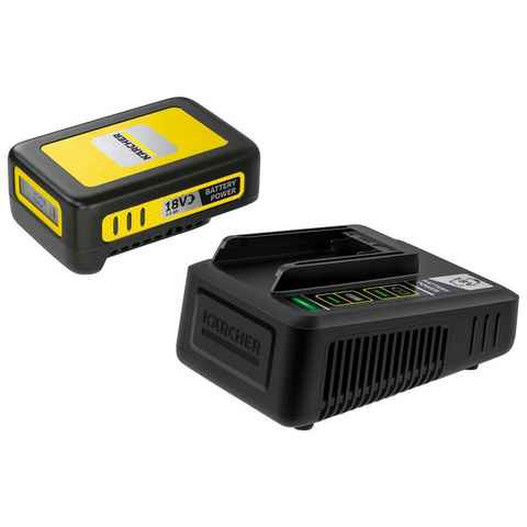 KÄRCHER Starter Kit Battery Power 18/25 Akku Starter-Set, 18 V/2,5 Ah, inkl. Schnellladegerät