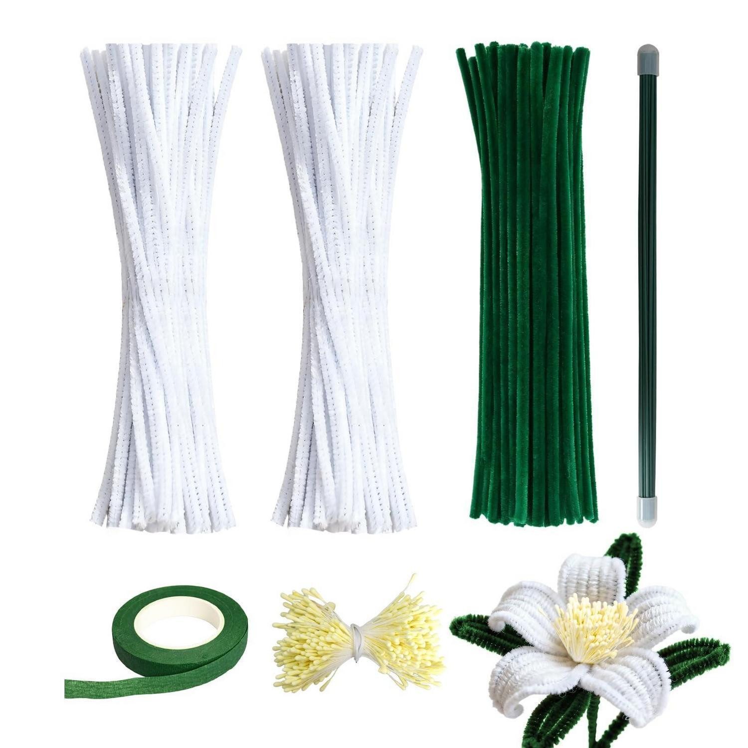 LuxusKollektion Kreativset Bastelset Blumen Lilien DIY Zubehör 300 Stück