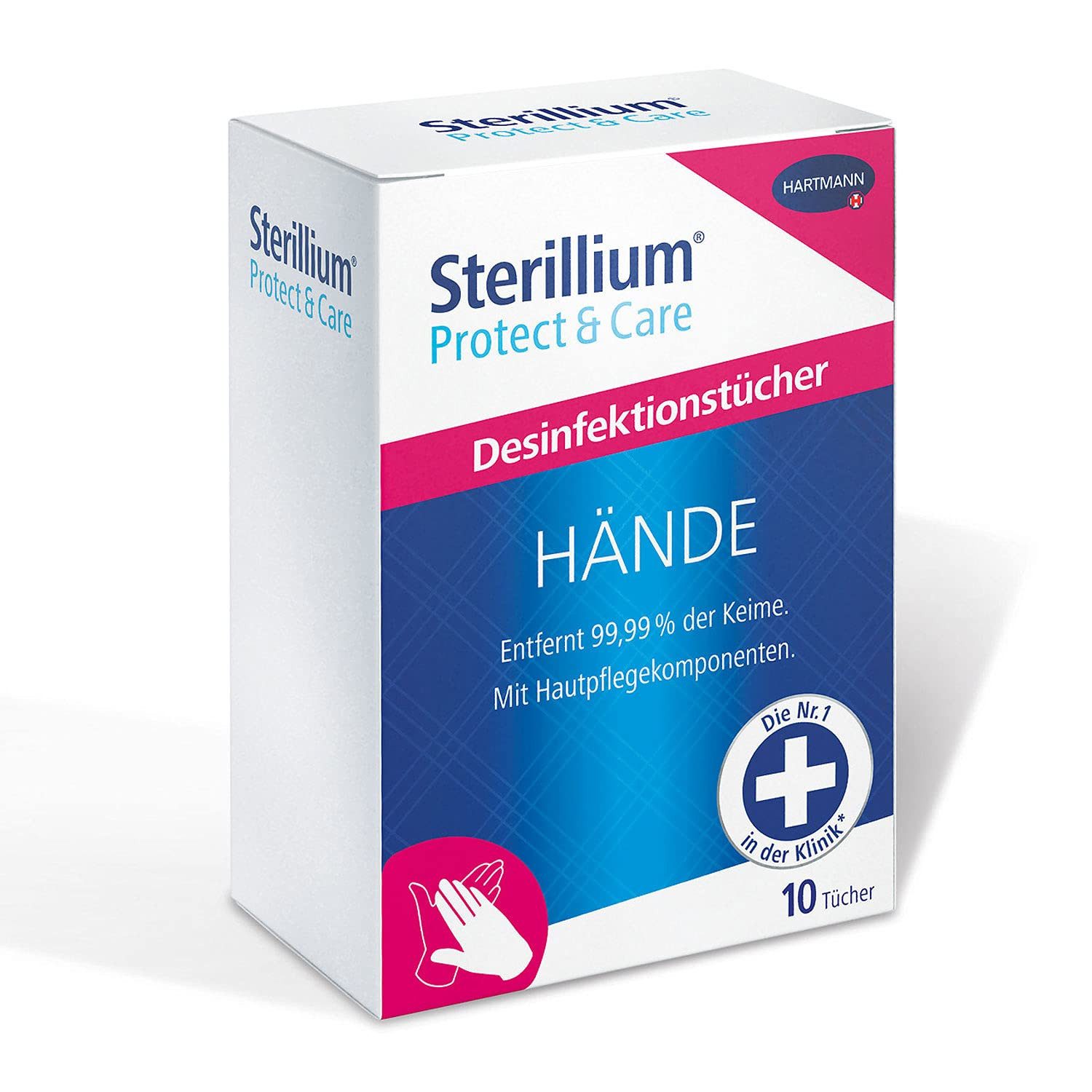 PAUL HARTMANN AG Sterillium Protect & Care Händedesinfektionstücher, 10er Pack Hand-Desinfektionsmittel