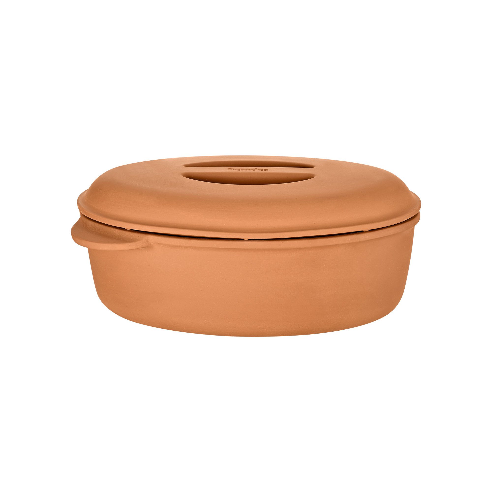 Berndes Bräter 33x22 cm, oval, Terracotta - b.terra, 4 Liter, Terracotta