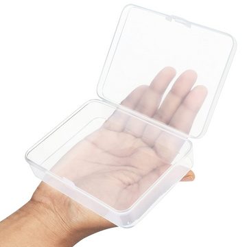 Belle Vous Aufbewahrungsbox Kleine Plastikboxen - 24er Set - L11 x B8,5 x H2,8 cm, Kleine Aufbewahrungsboxen - Set 24 Stk.