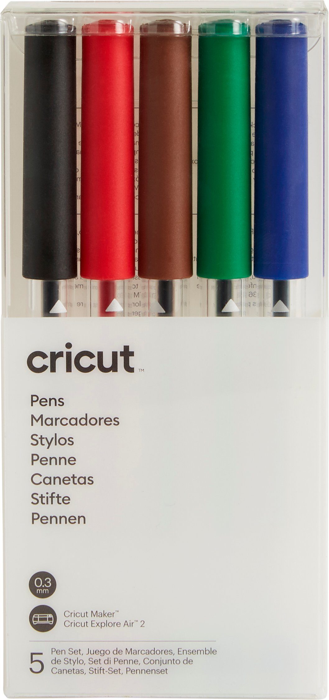 Pen Point Stifte mm Cricut Extra Fine, 0,3 Malstift 5er-Set
