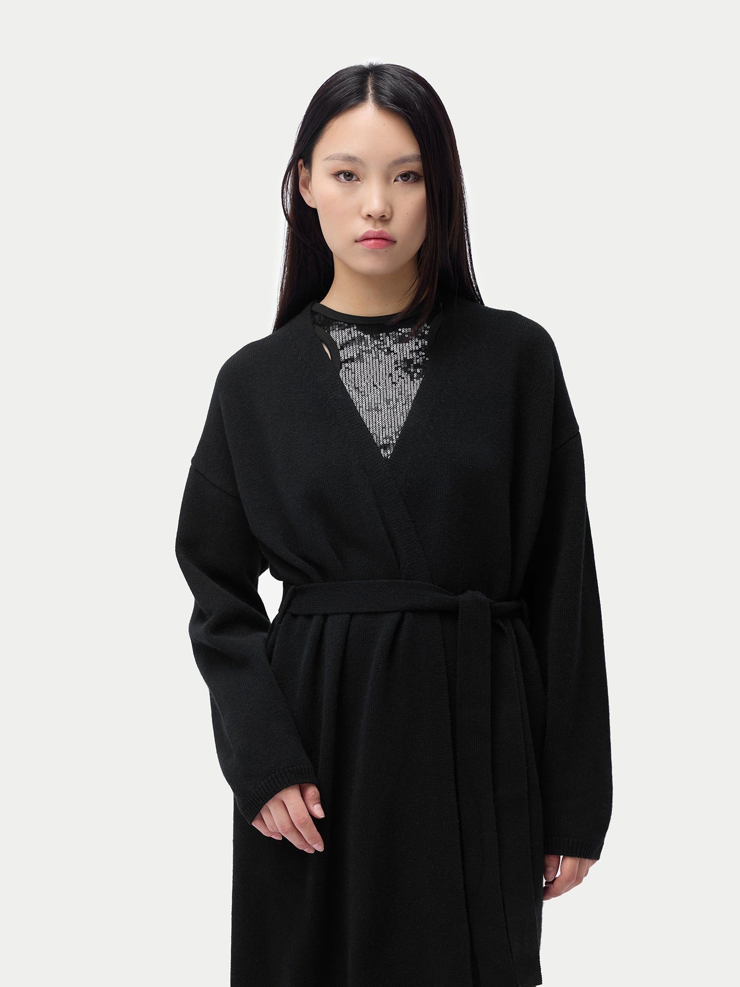 GOBI Cashmere Umstandscardigan Langer Kaschmir-Umstands Bademantel günstig online kaufen