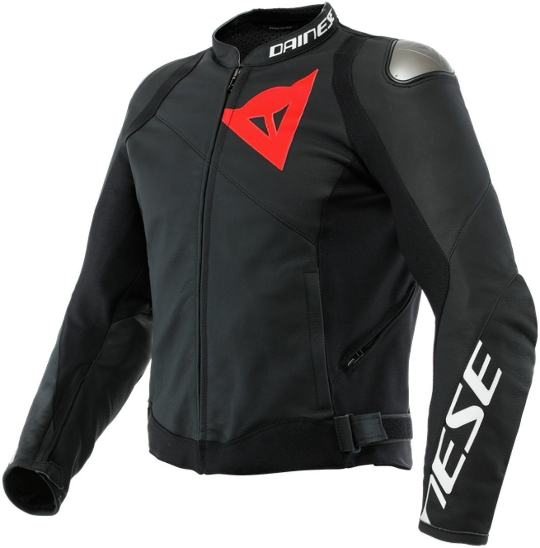 Dainese Motorradjacke Sportiva Motorrad Lederjacke Atmungsaktiv günstig online kaufen