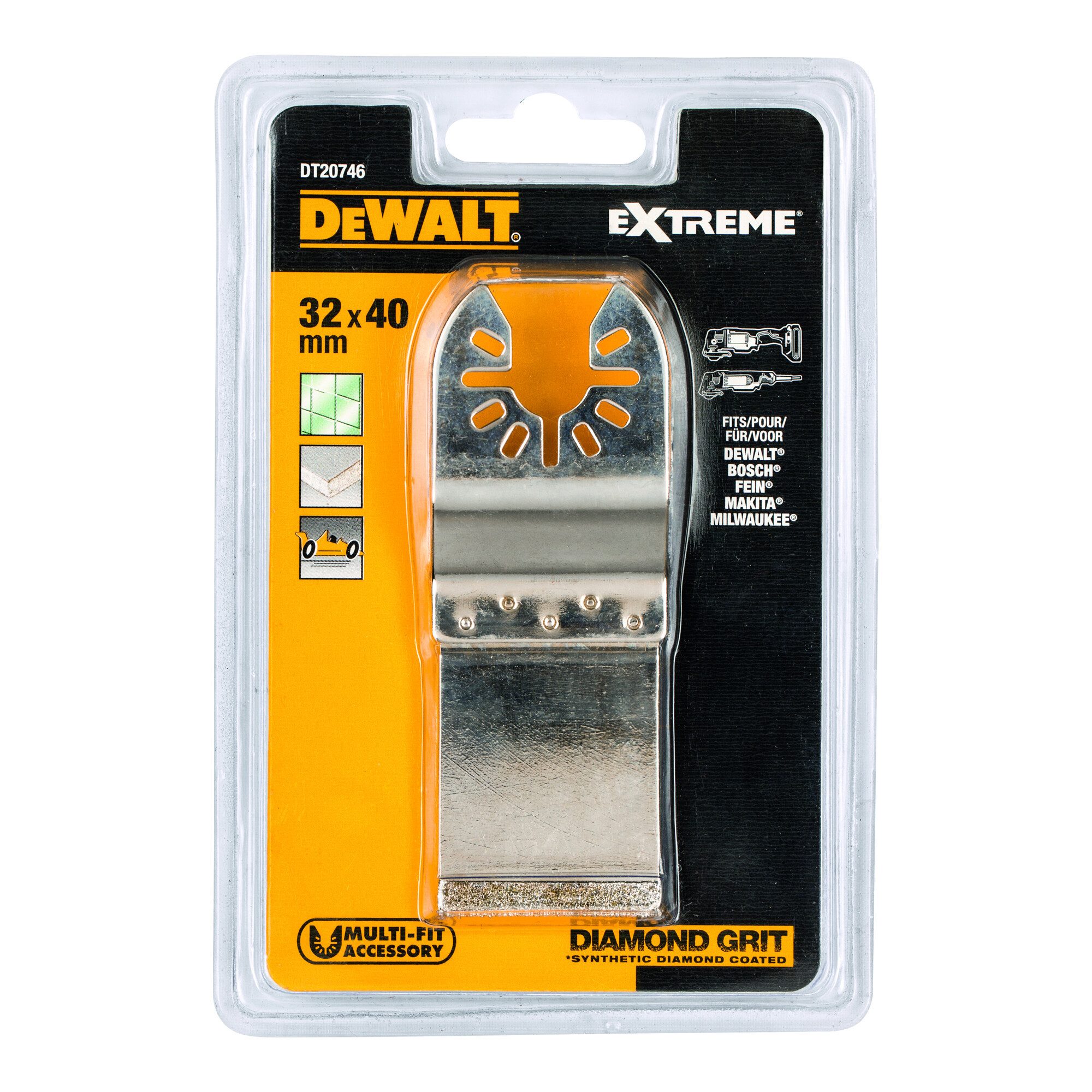 DeWalt Multitool DEWALT Multi-Tool Diamant Tauchsägeblatt DT20746-QZ