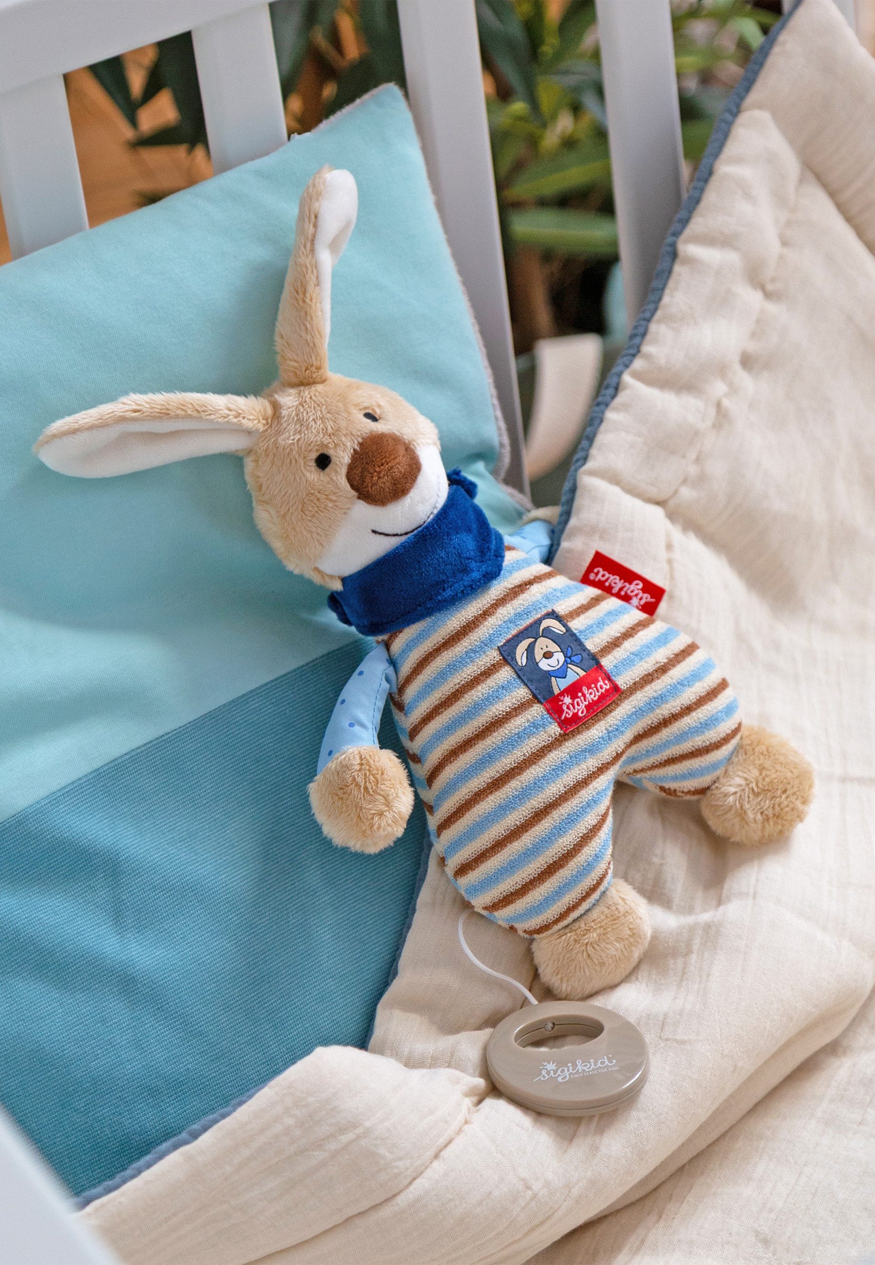 Sigikid Spieluhr Hase Semmel Bunny für Babys und Kleinkinder Jungen, (1-tlg)