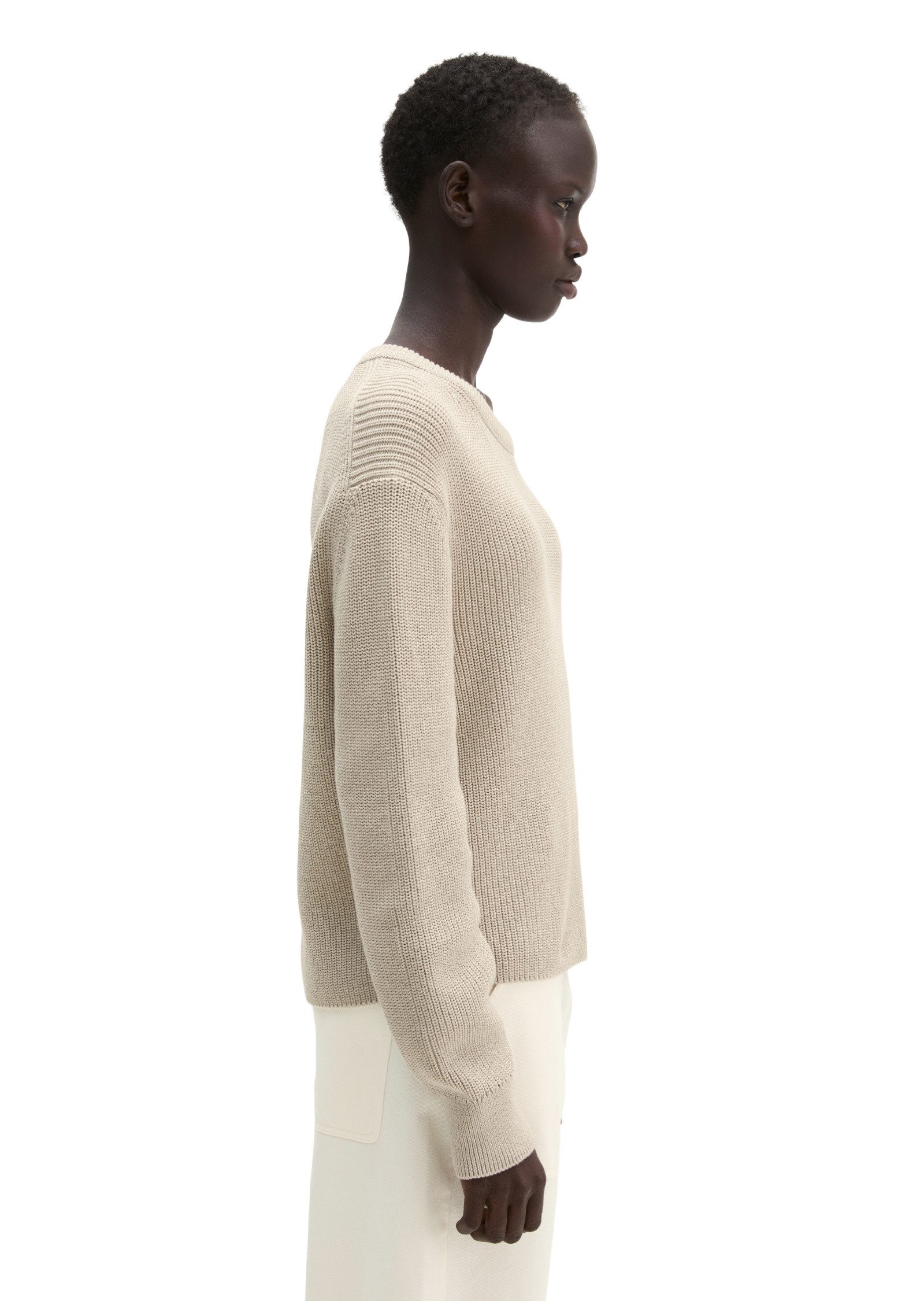Marc O'Polo Strickpullover aus Heavy-Weight-Organic-Cotton