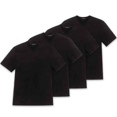 Schiesser T-Shirt »Herren American T-Shirt 4er Pack - 1/2 Arm,«