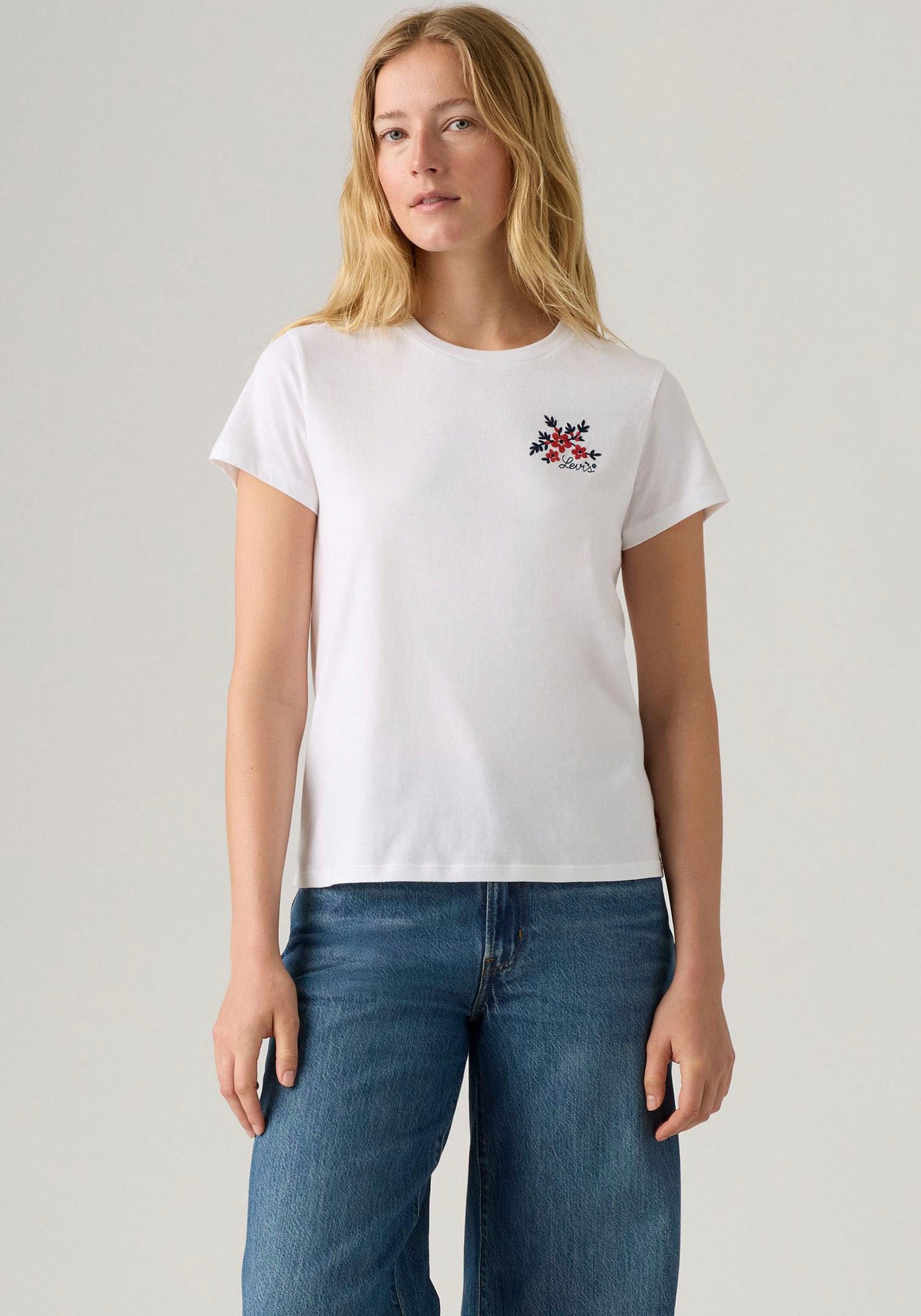 Levi's® T-Shirt THE PERFECT TEE mit Batwing-Logoprint günstig online kaufen