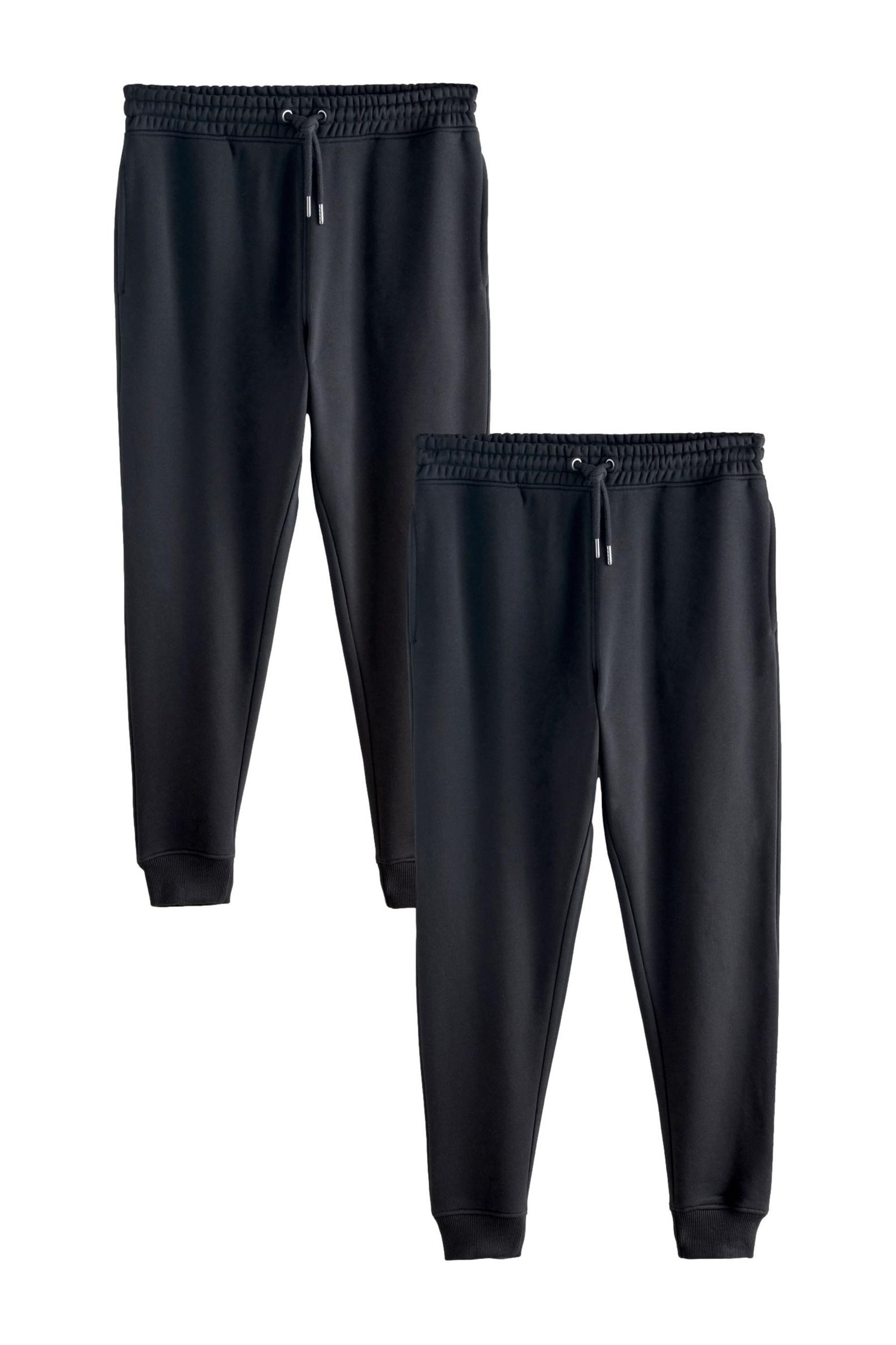 Jogginghose Slim Fit Jersey-Jogginghose, 2er-Pack