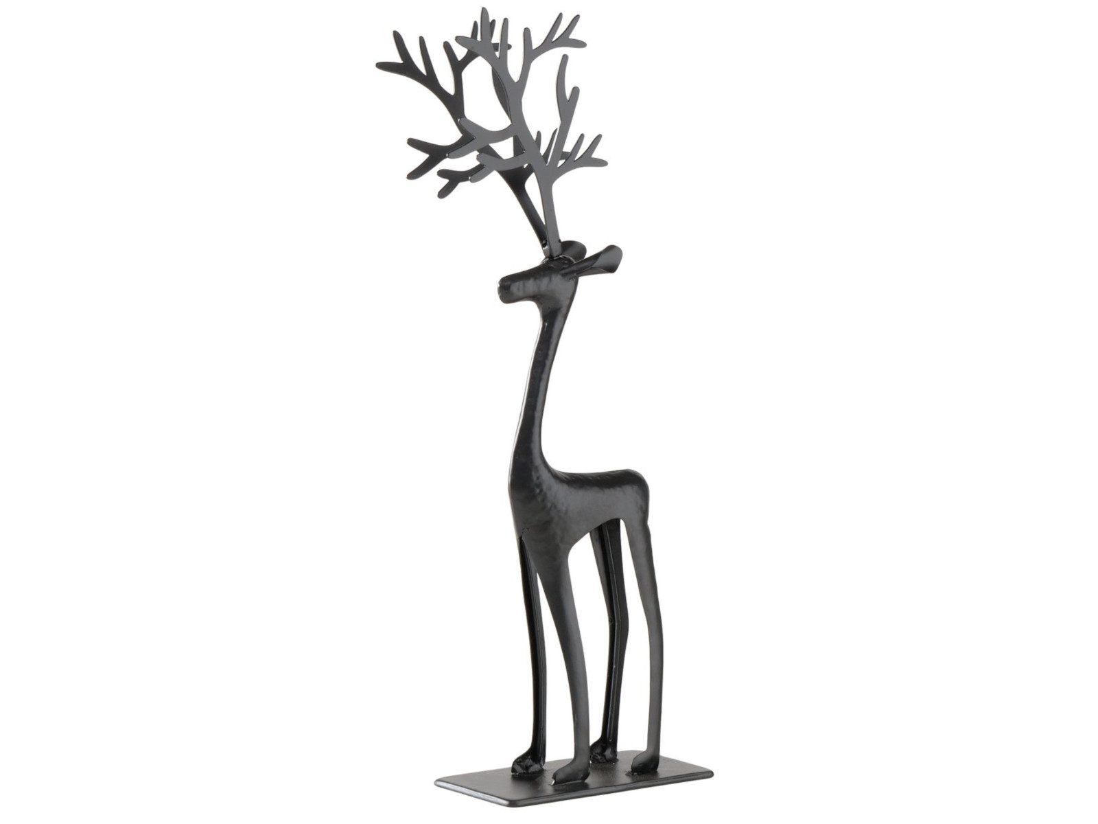 BOLTZE Weihnachtsfigur Cornelius Figur Hirsch schwarz günstig online kaufen