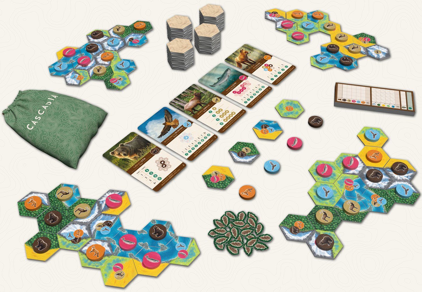 Kosmos Spiel Cascadia, Familienspiel