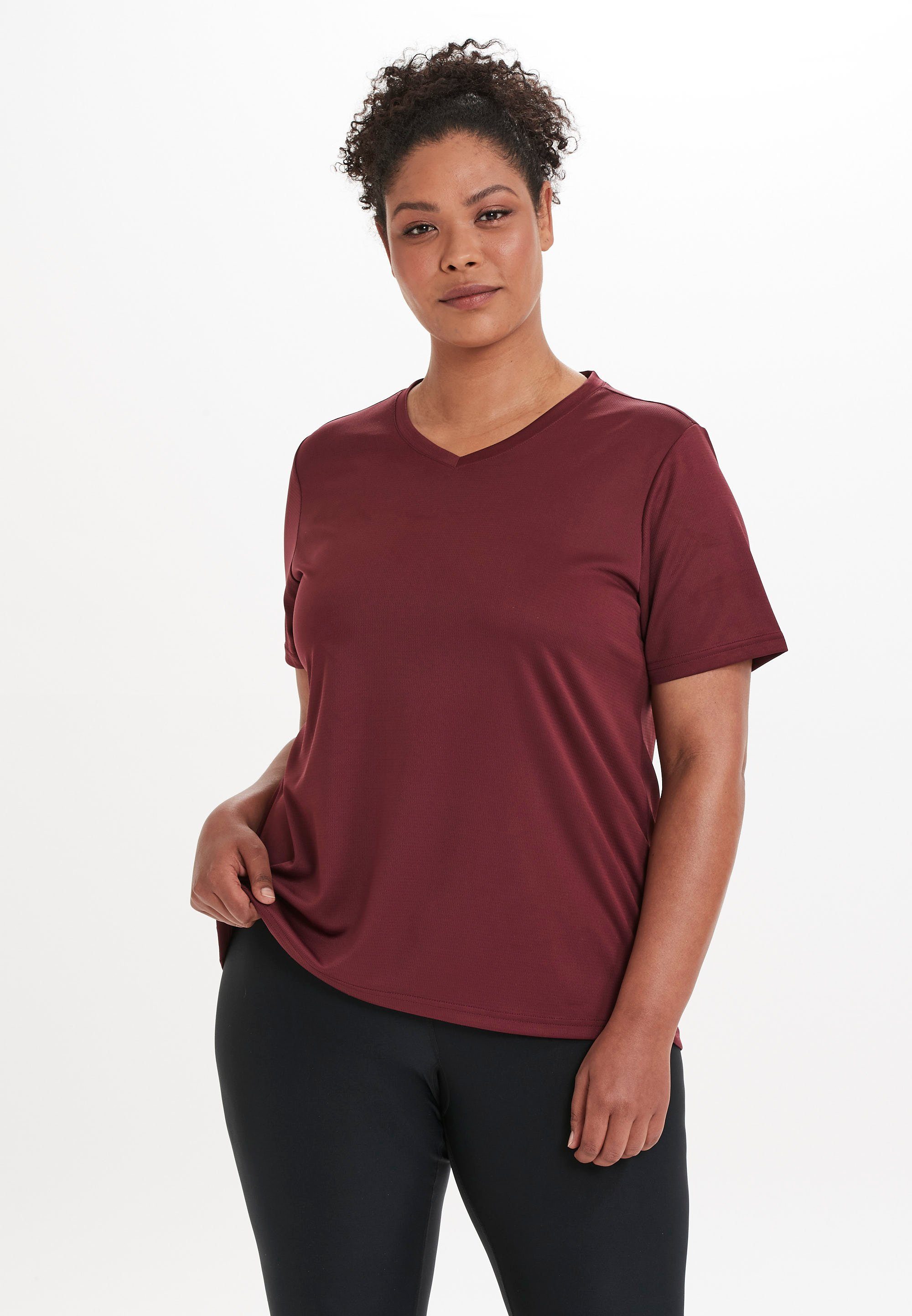 Q by Endurance Funktionsshirt ANNABELLE (1-tlg) mit QUICK DRY-Technologie rot