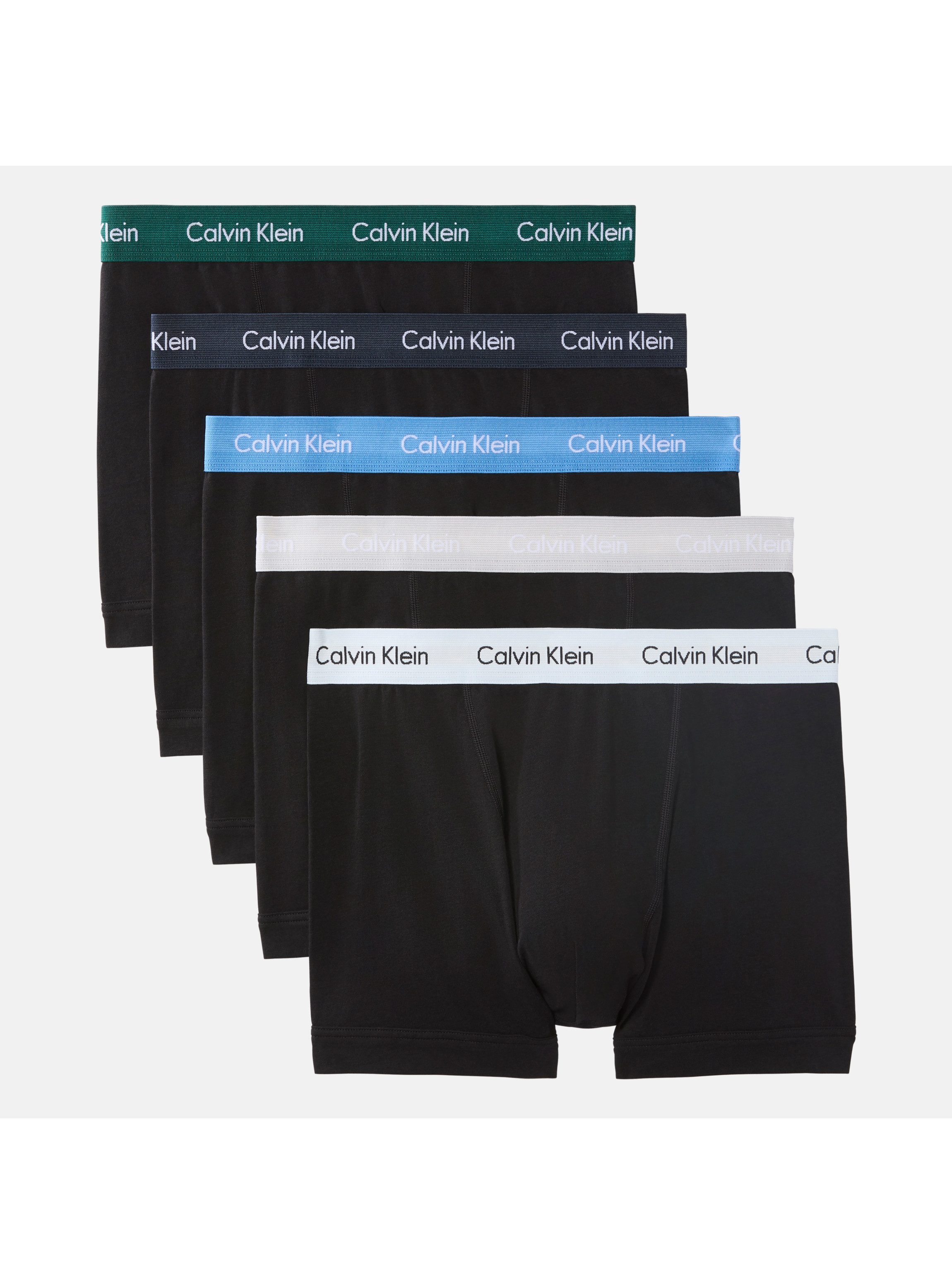 Calvin Klein Underwear Trunk TRUNK 5PK (Packung, 5-St., 5er-Pack) mit Logo-Elastikbund