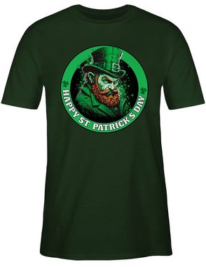Shirtracer T-Shirt Happy Irischen Nationalfeiertag Leprechaun Kobold St. Patricks Day