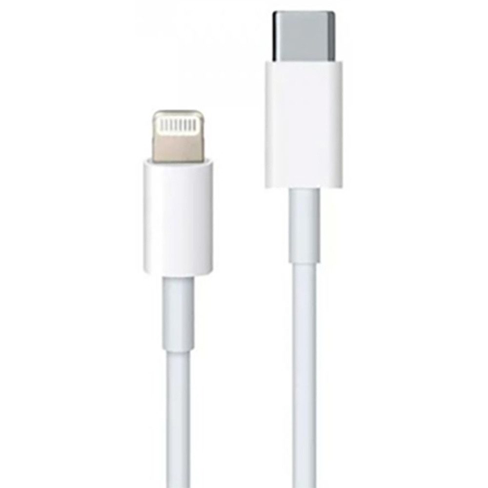 REEKIN iPad/iPhone/iPod Ladekabel [1x USB-C® - 1x Apple Lightning-Stec Smartphone-Kabel